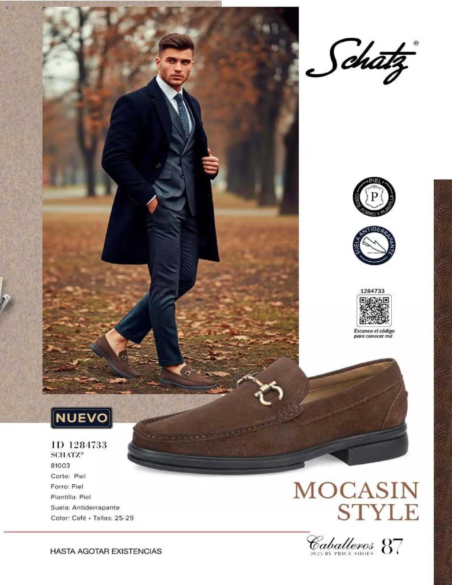 Price Shoes catálogo Caballeros