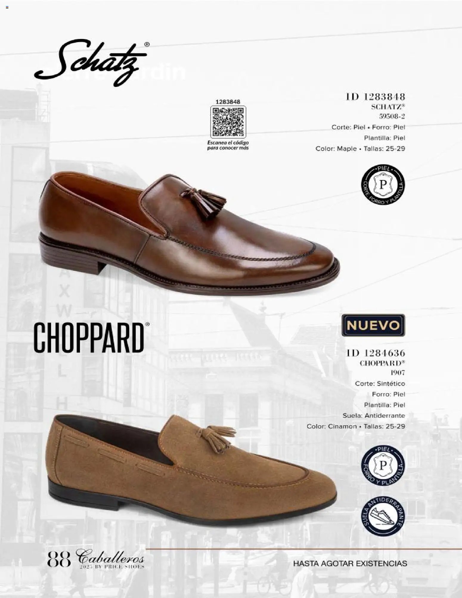 Price Shoes catálogo Caballeros