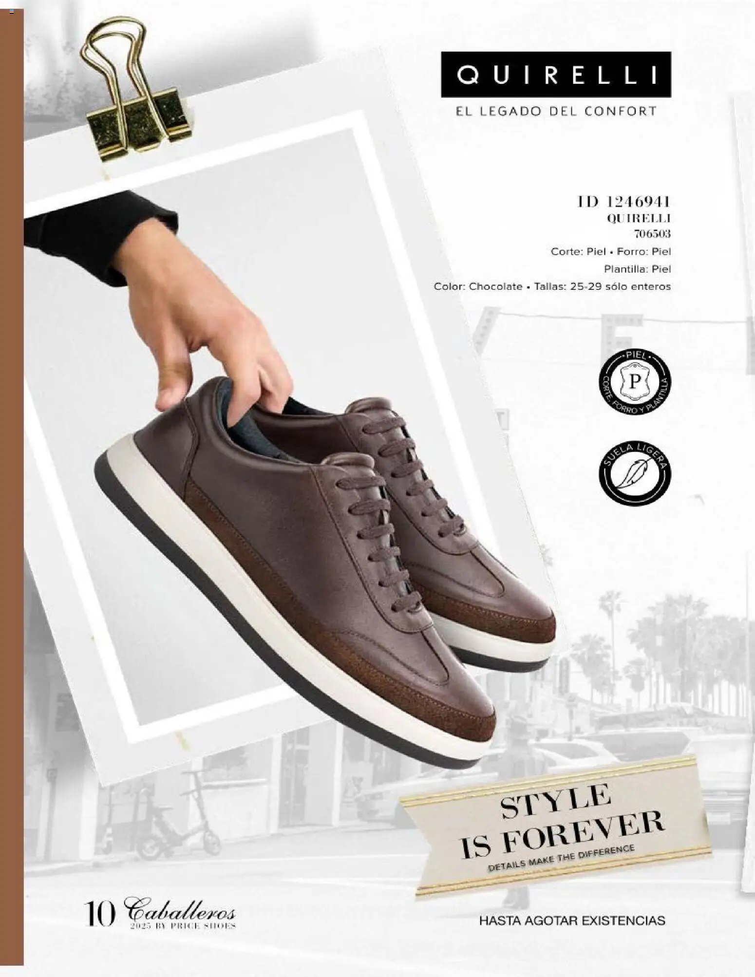 Price Shoes catálogo Caballeros