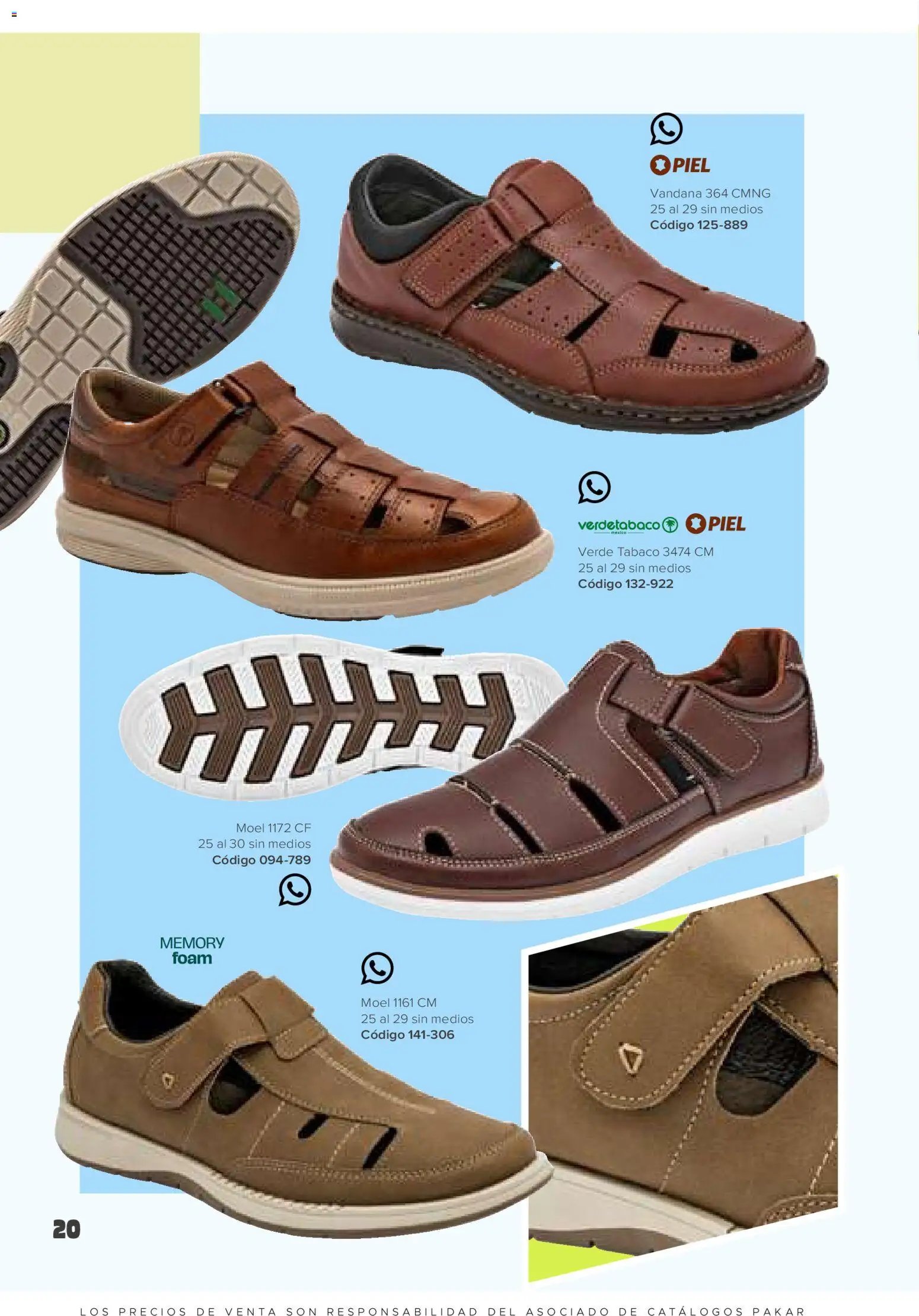 SC Pakar catálogo Hombre