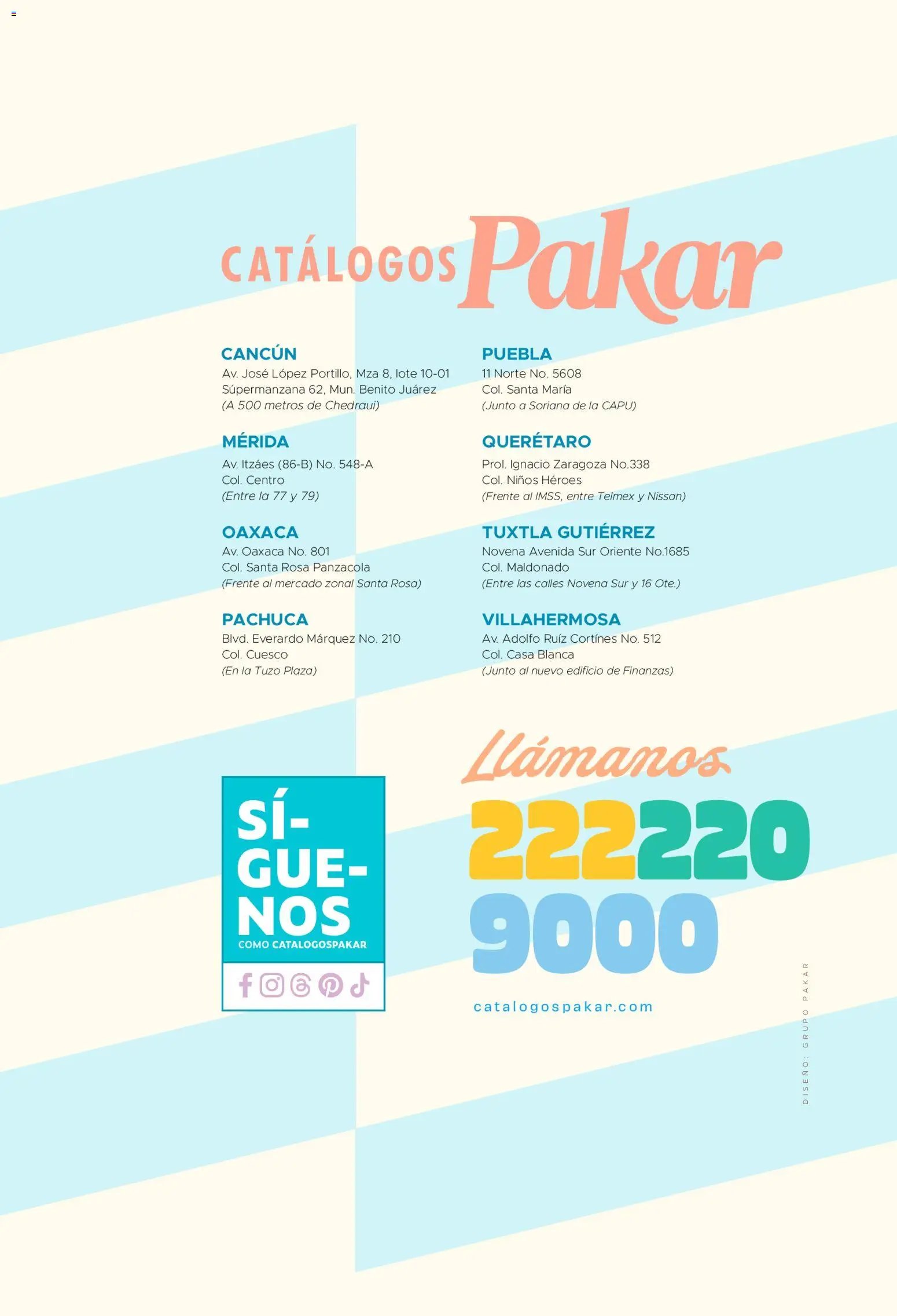 SC Pakar catálogo Hombre