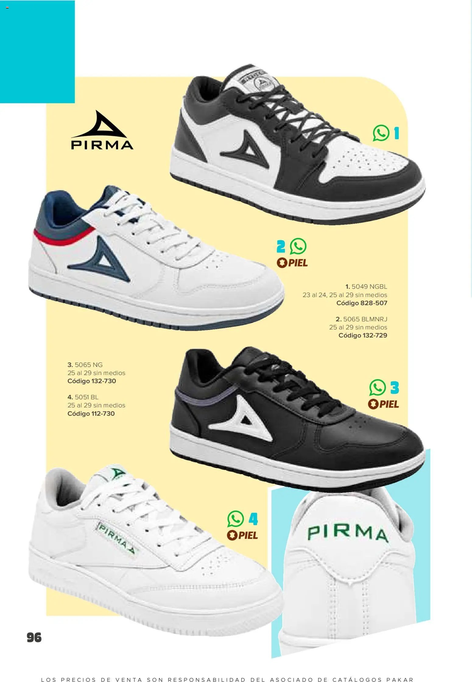 SC Pakar catálogo Hombre