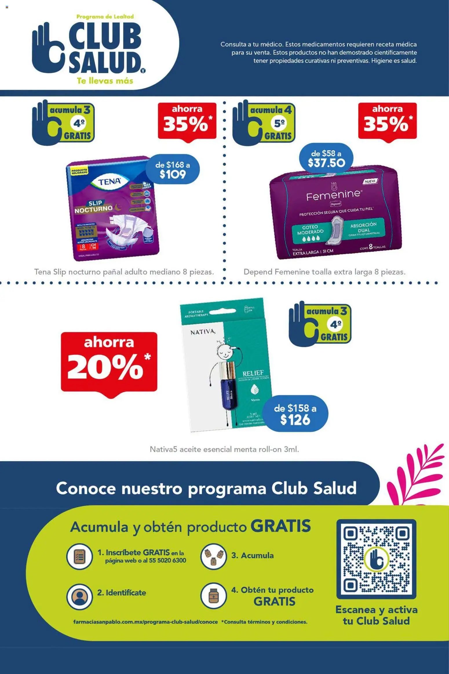 Farmacia San Pablo catálogo