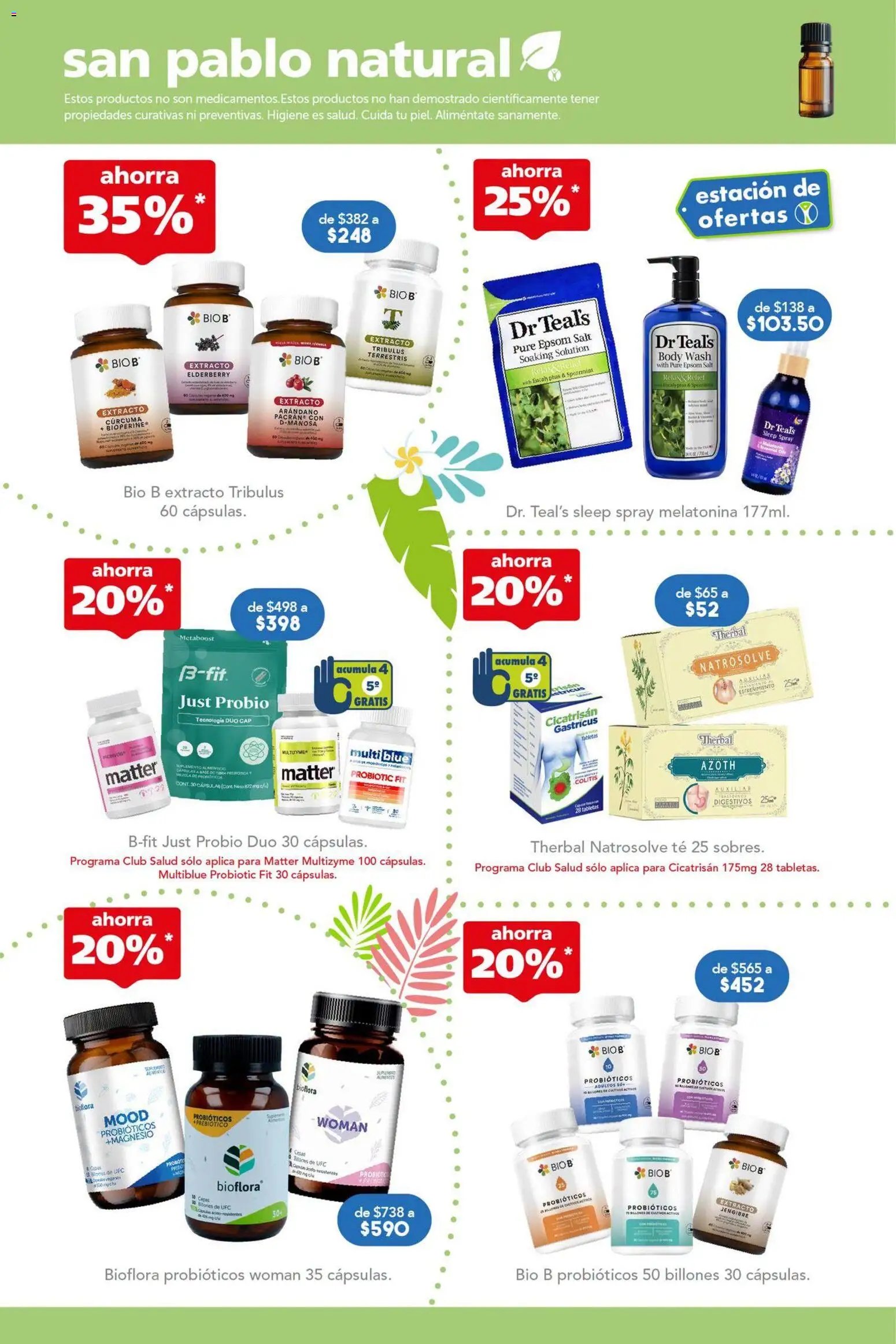 Farmacia San Pablo catálogo