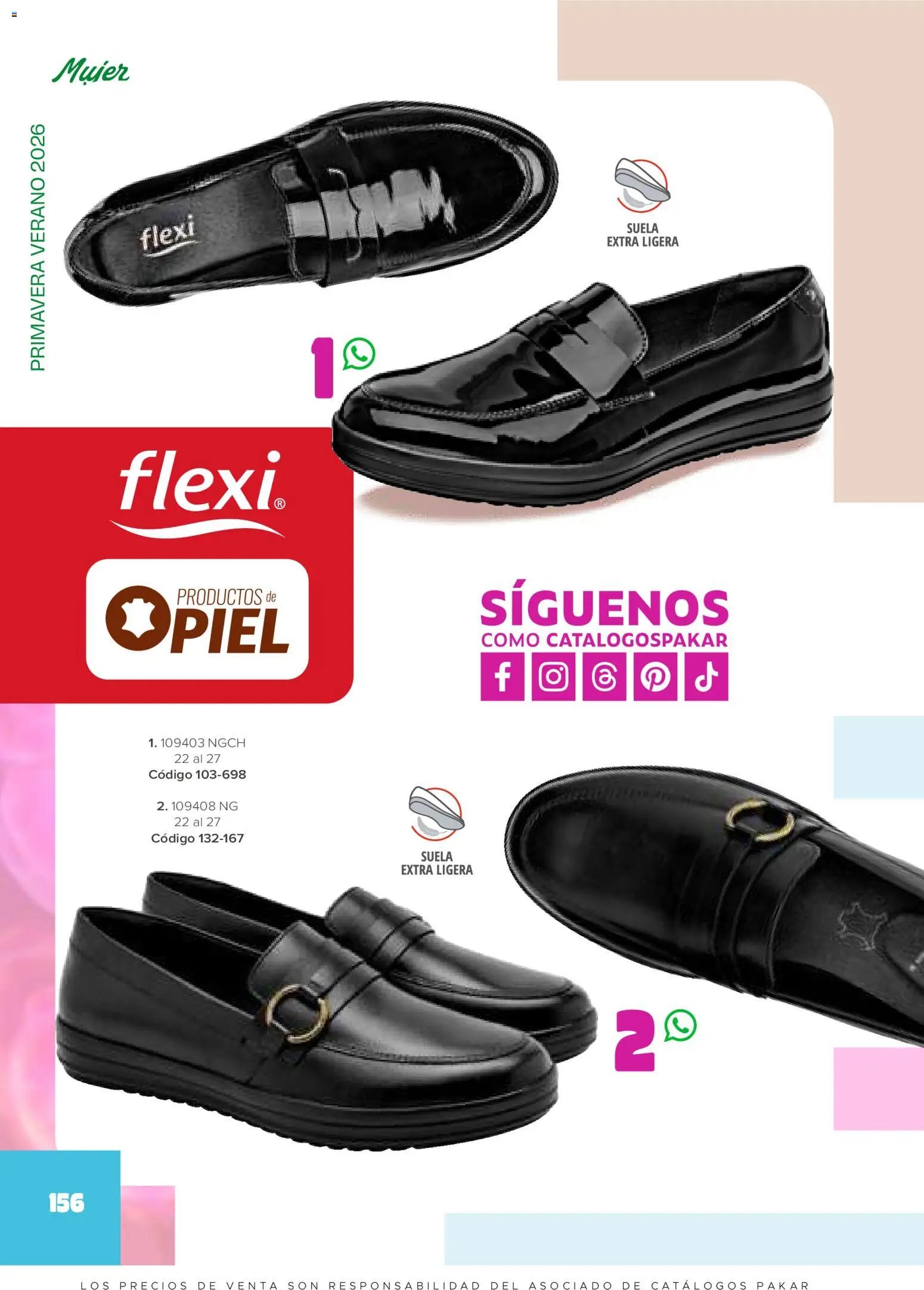 SC Pakar catálogo Mujer