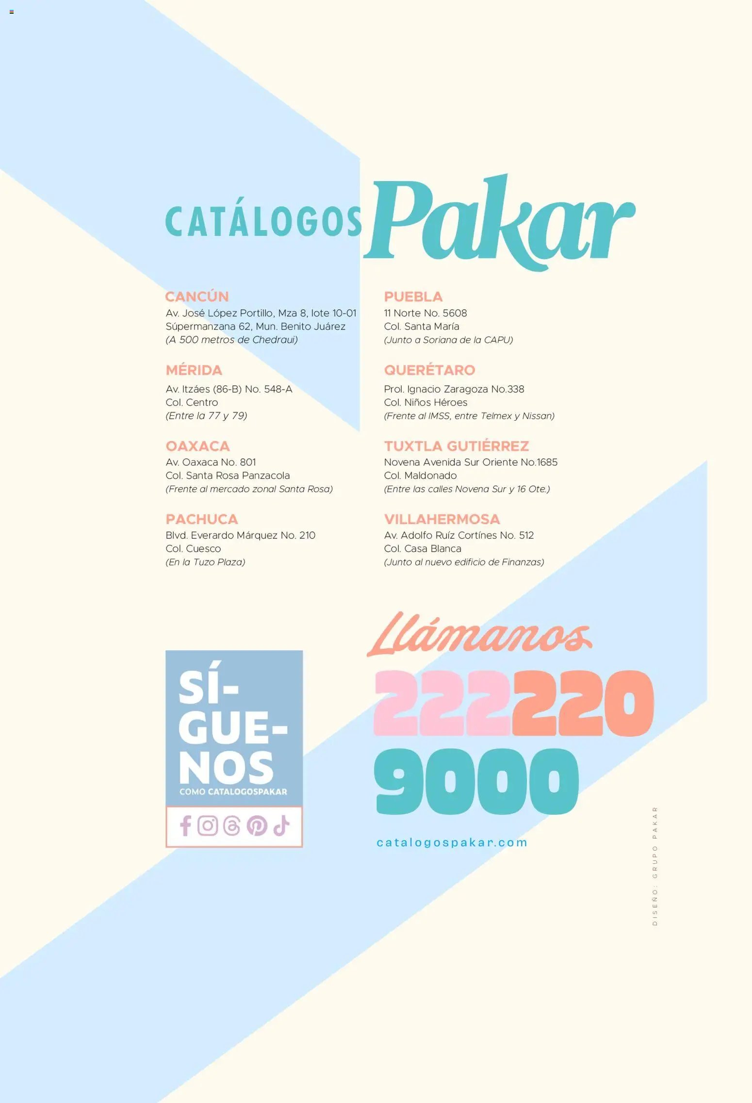 SC Pakar catálogo Mujer