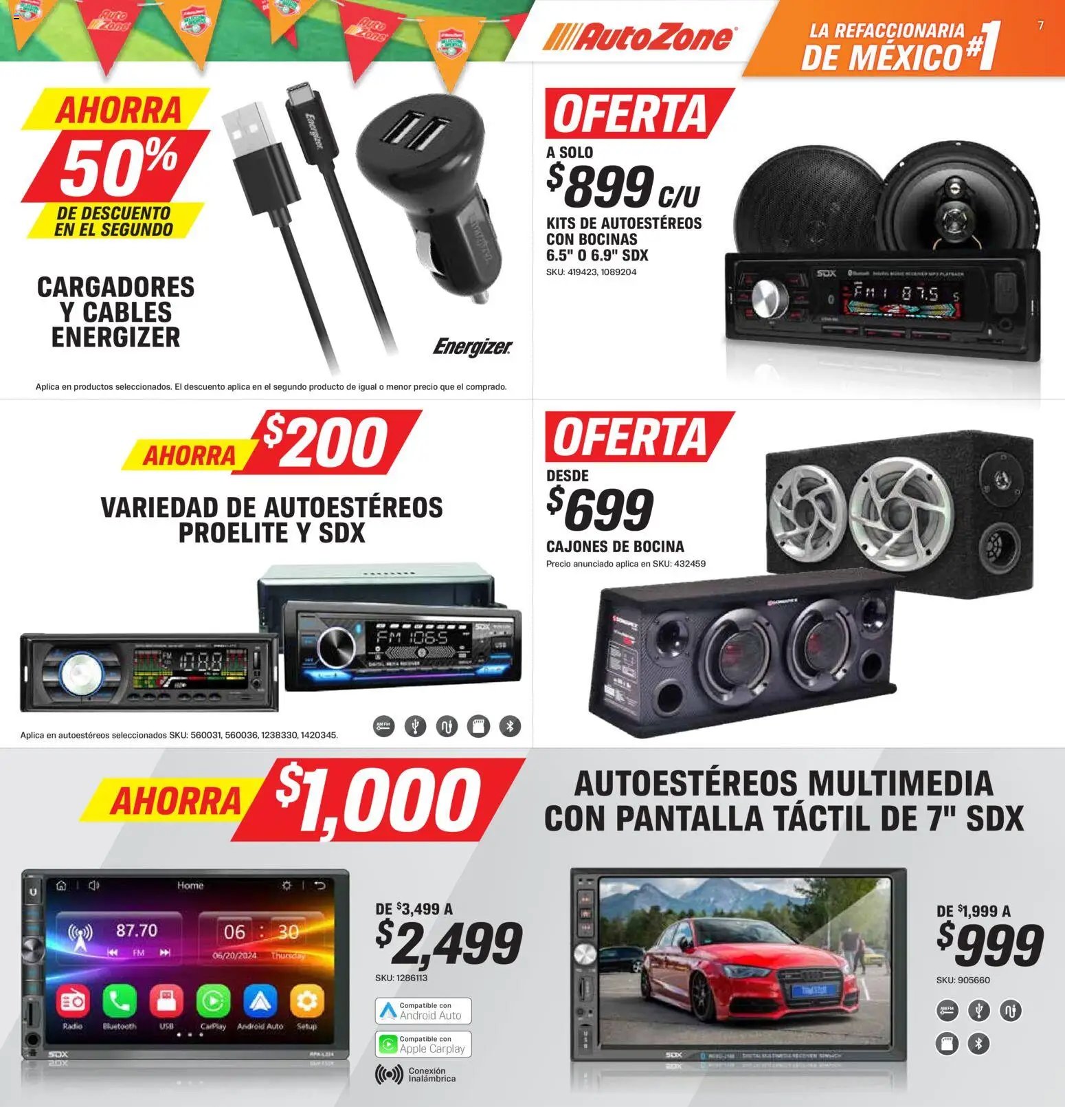 AutoZone catálogo