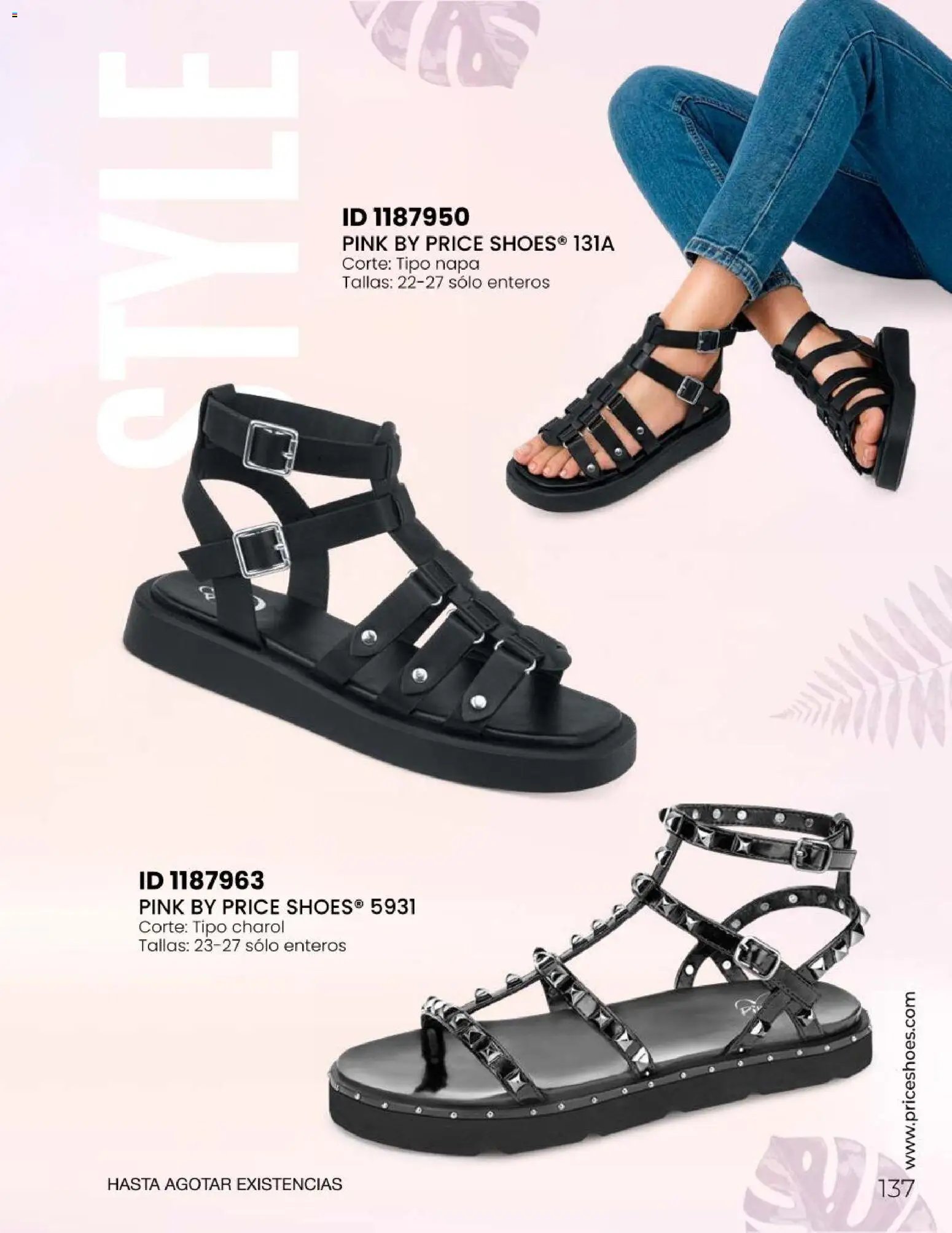 Price Shoes Catálogo Sandalias 