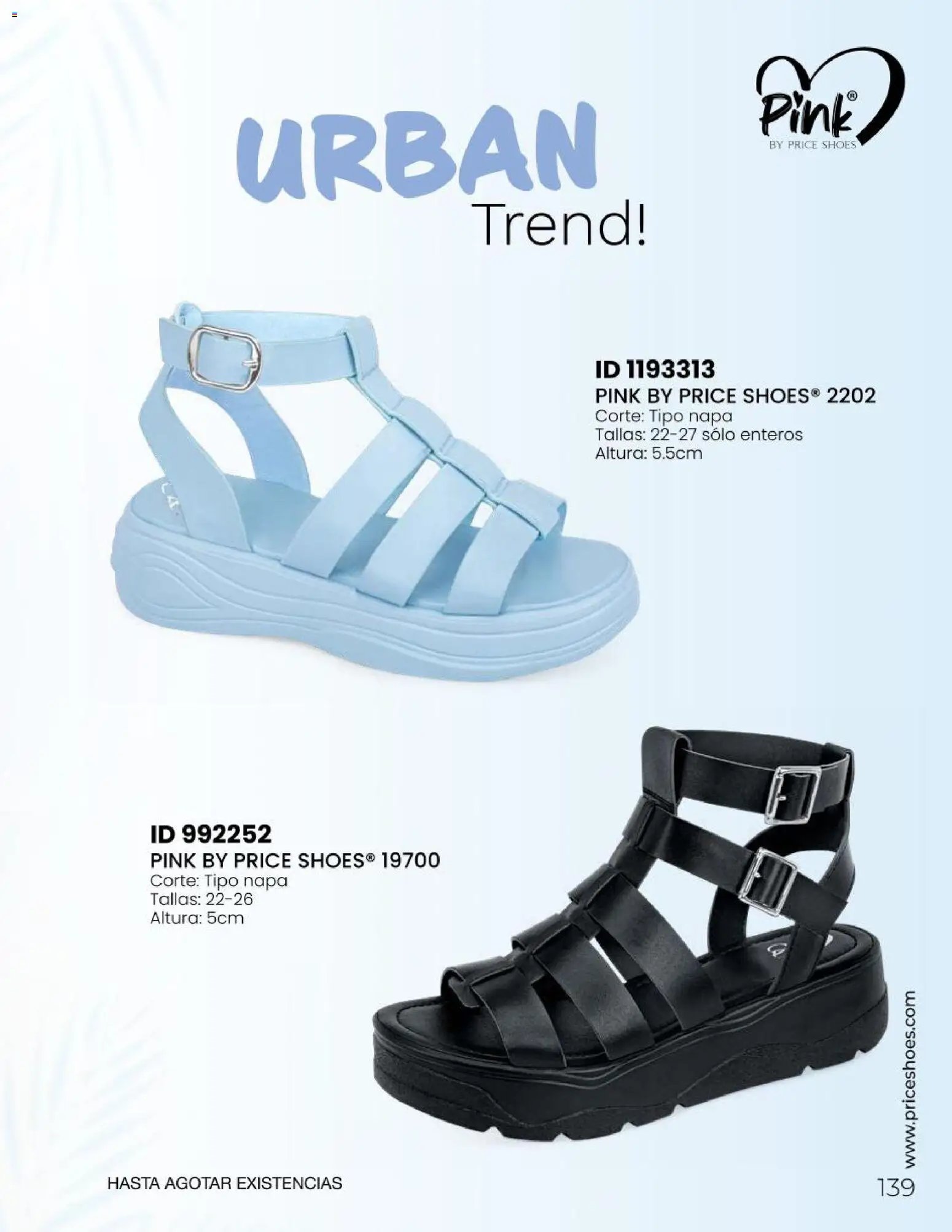 Price Shoes Catálogo Sandalias 