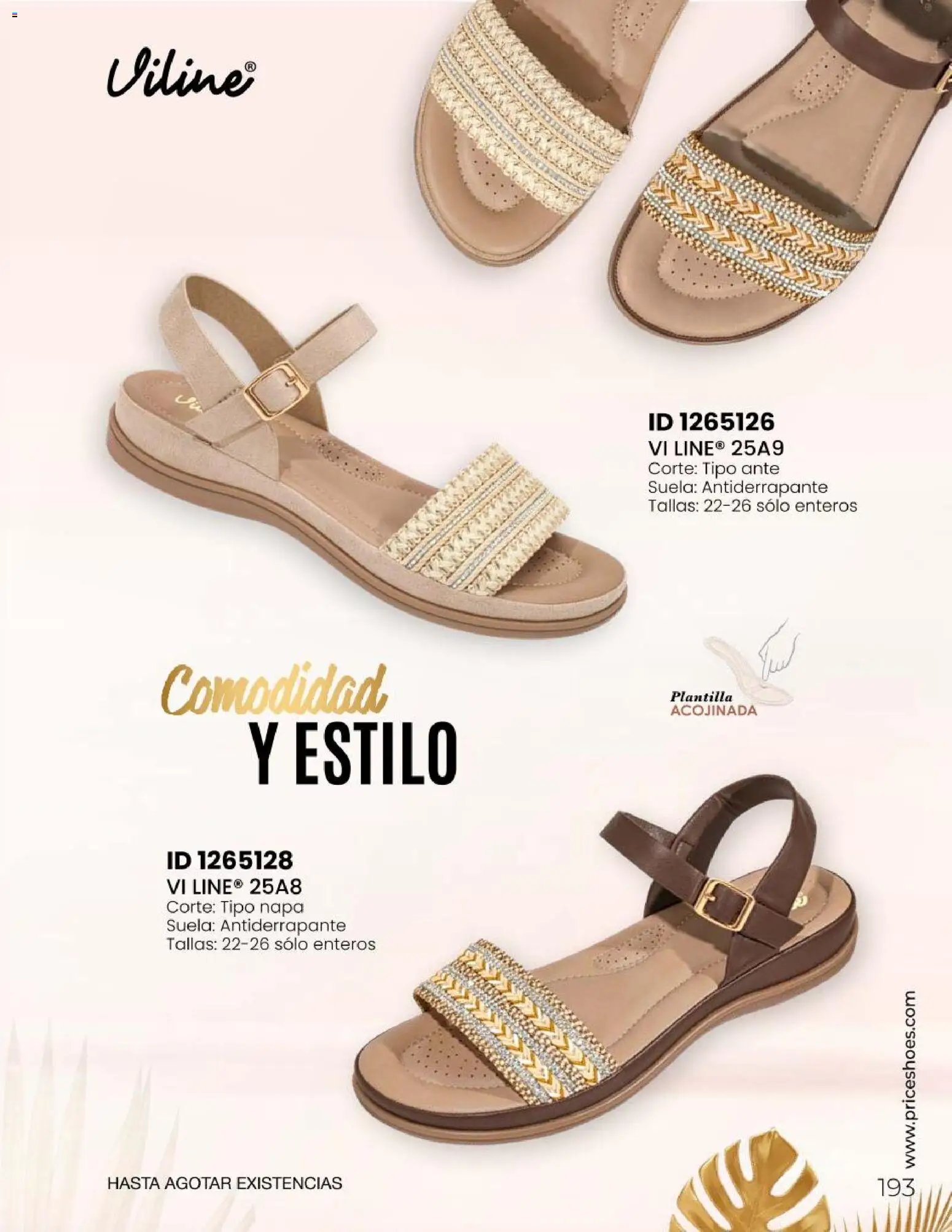 Price Shoes Catálogo Sandalias 