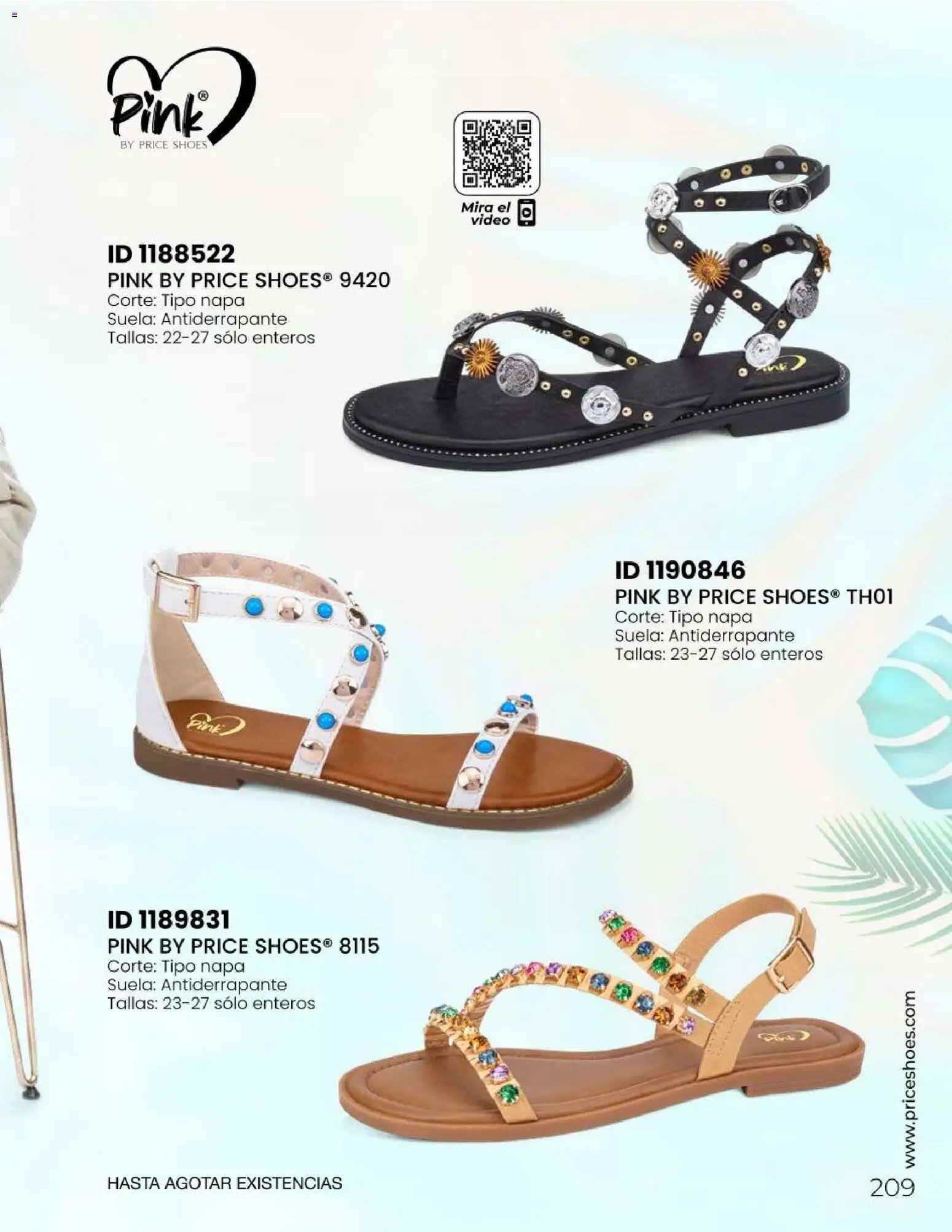 Price Shoes Catálogo Sandalias 