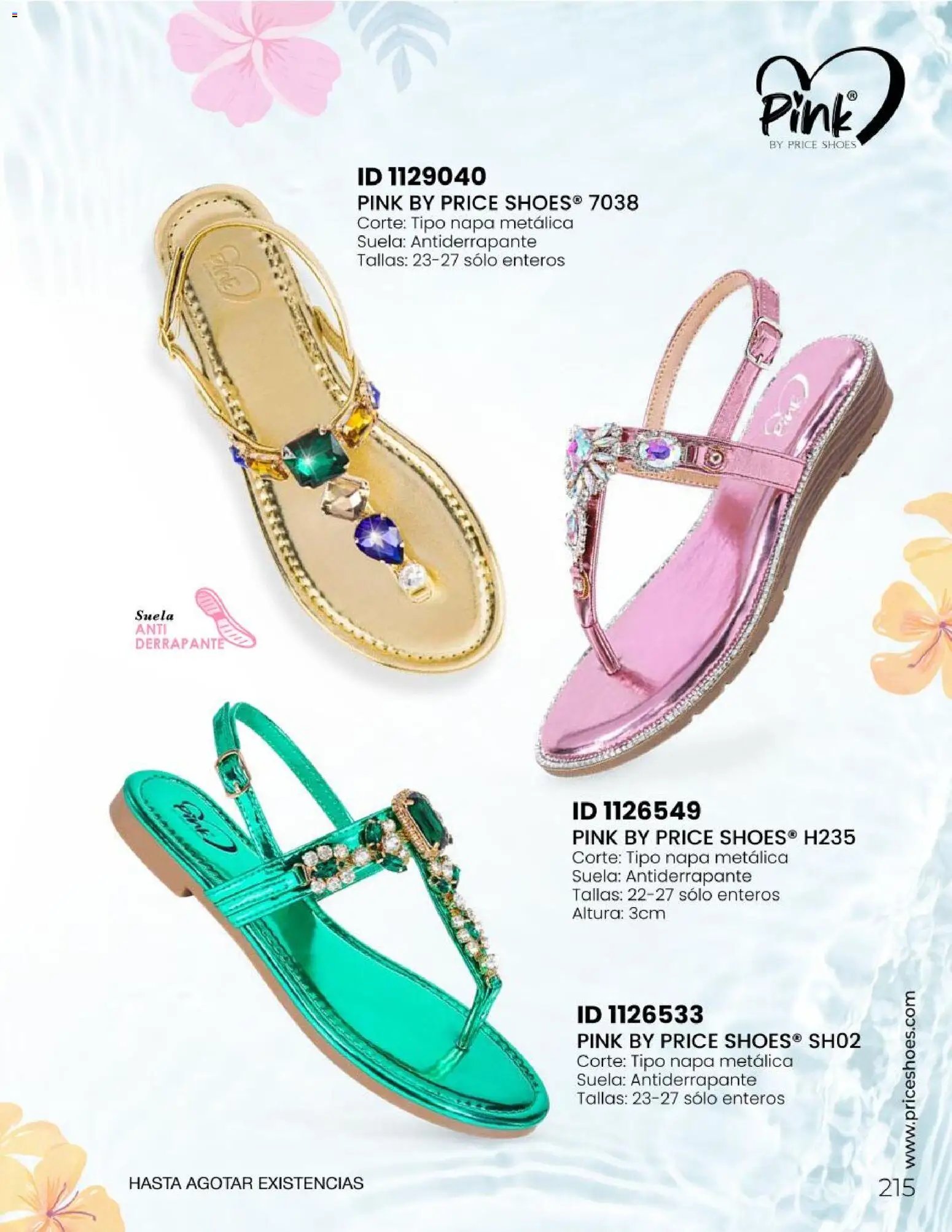 Price Shoes Catálogo Sandalias 