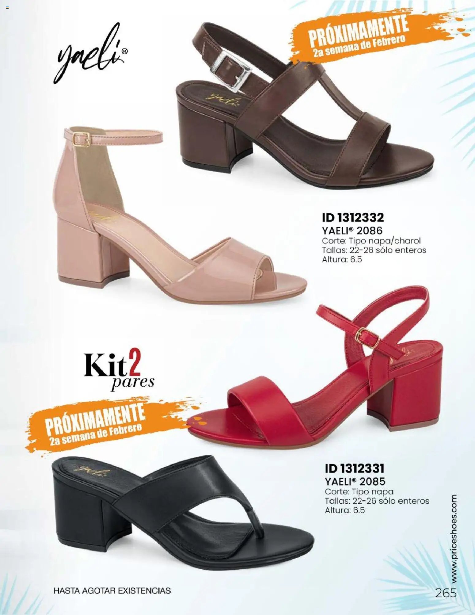 Price Shoes Catálogo Sandalias 