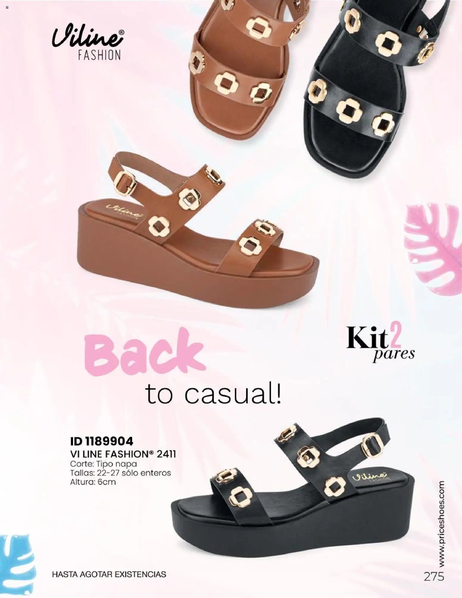 Price Shoes Catálogo Sandalias 