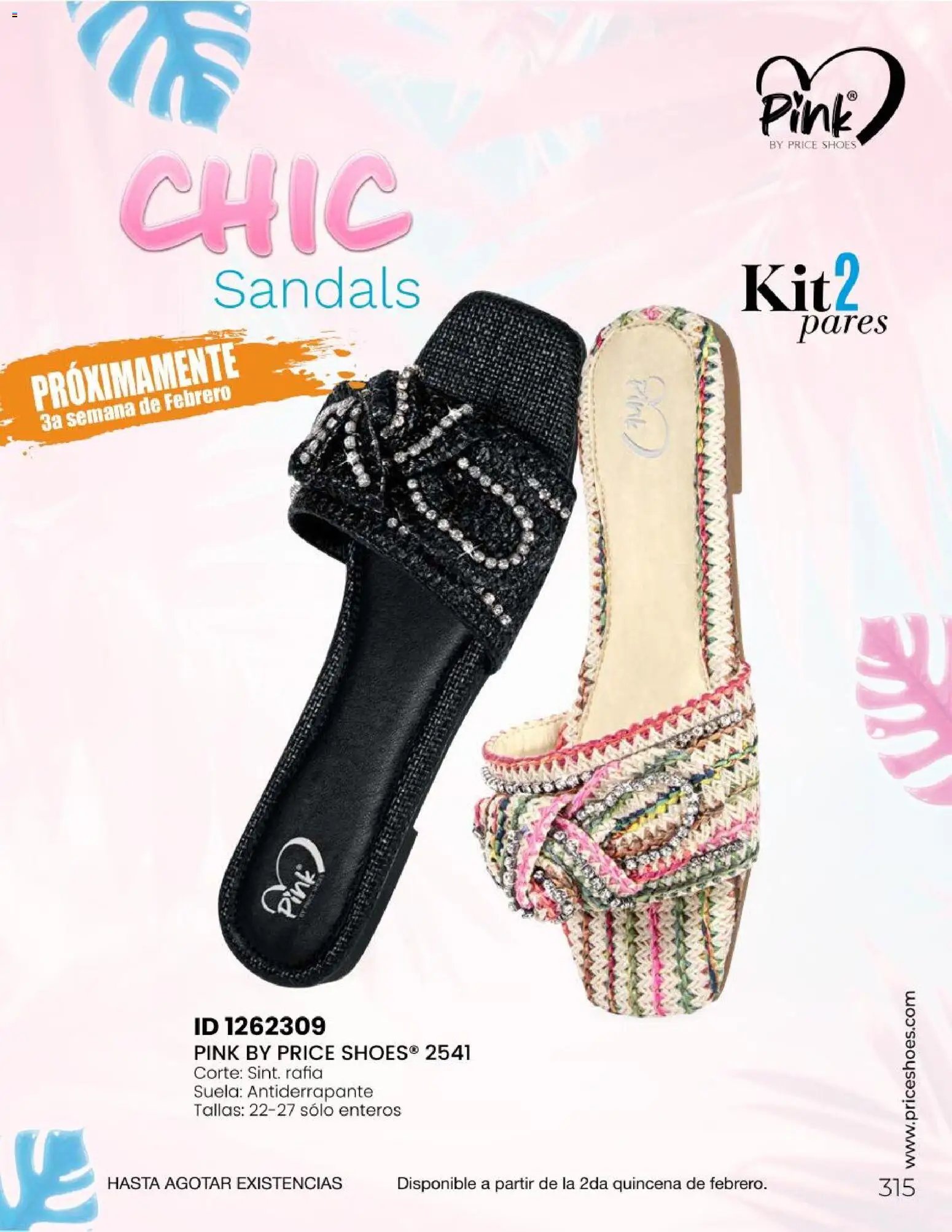 Price Shoes Catálogo Sandalias 