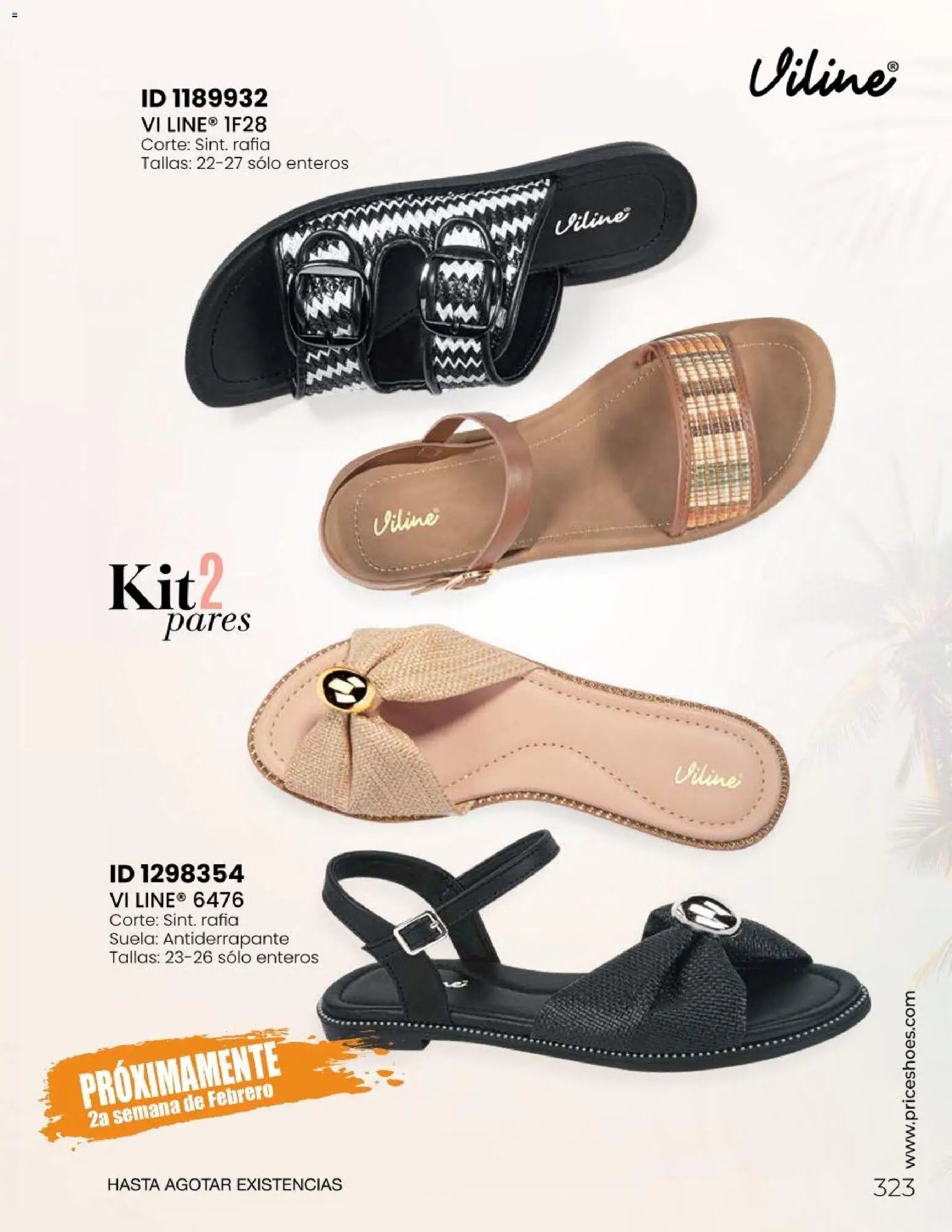 Price Shoes Catálogo Sandalias 