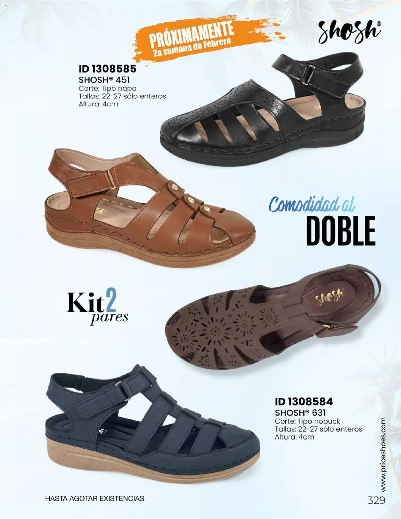 Price Shoes Catálogo Sandalias 