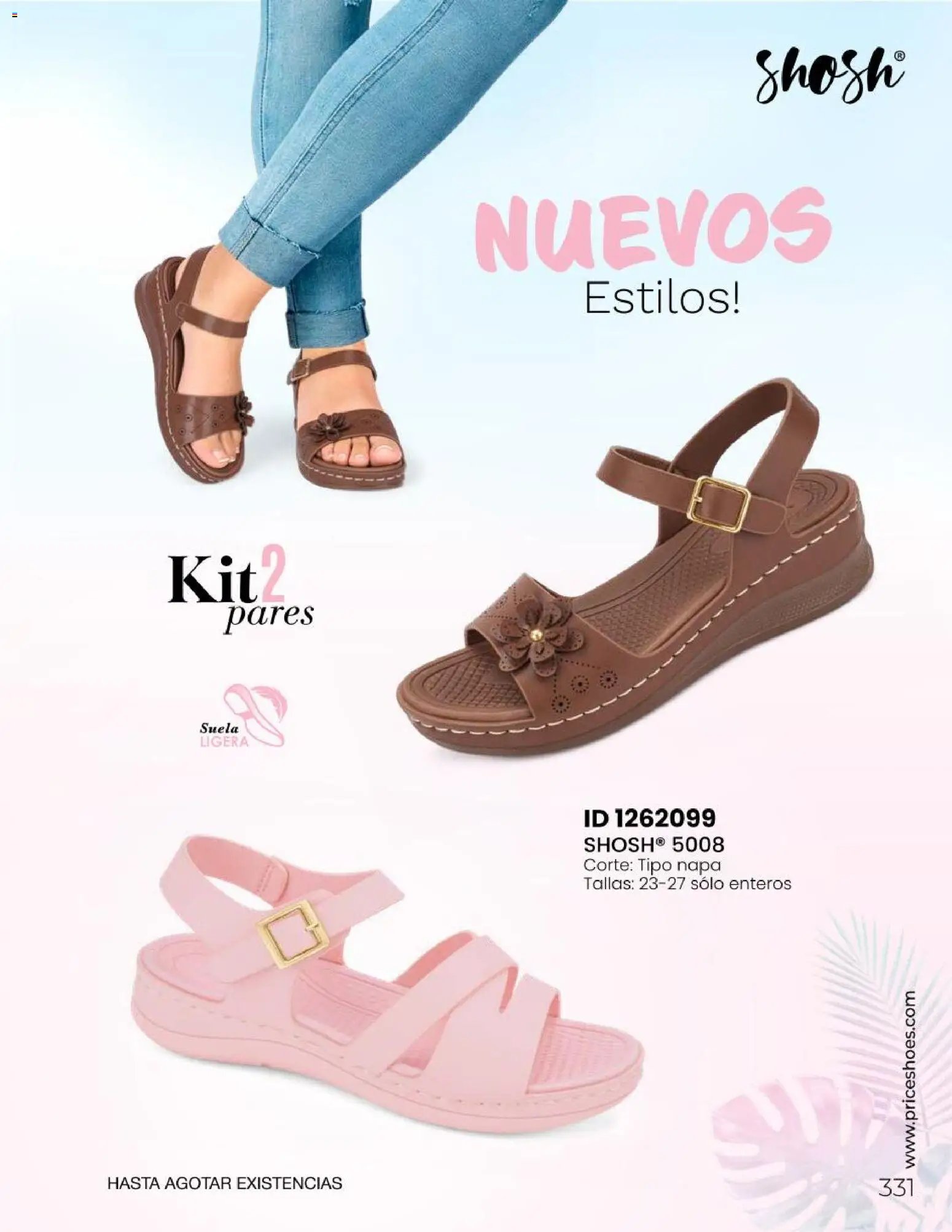 Price Shoes Catálogo Sandalias 