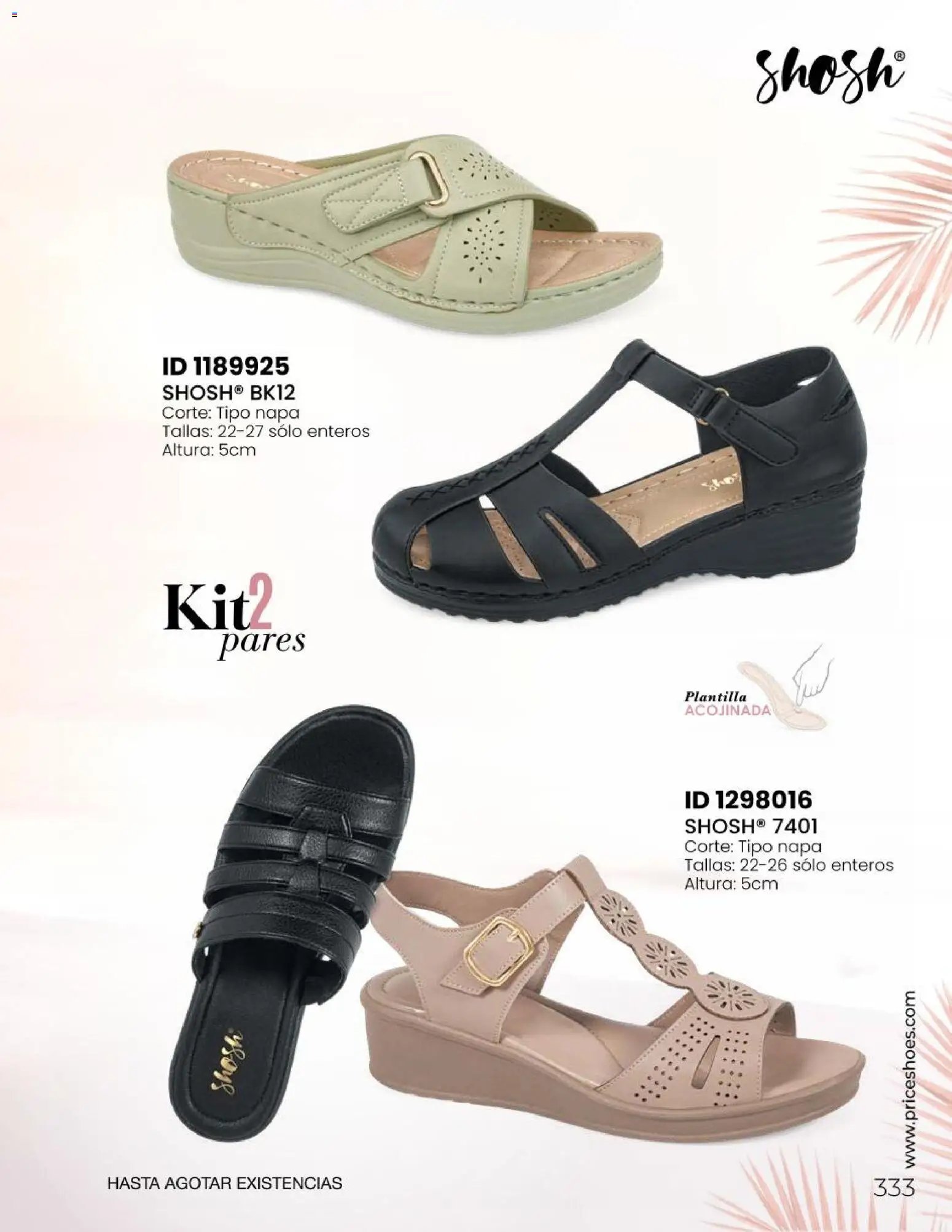 Price Shoes Catálogo Sandalias 