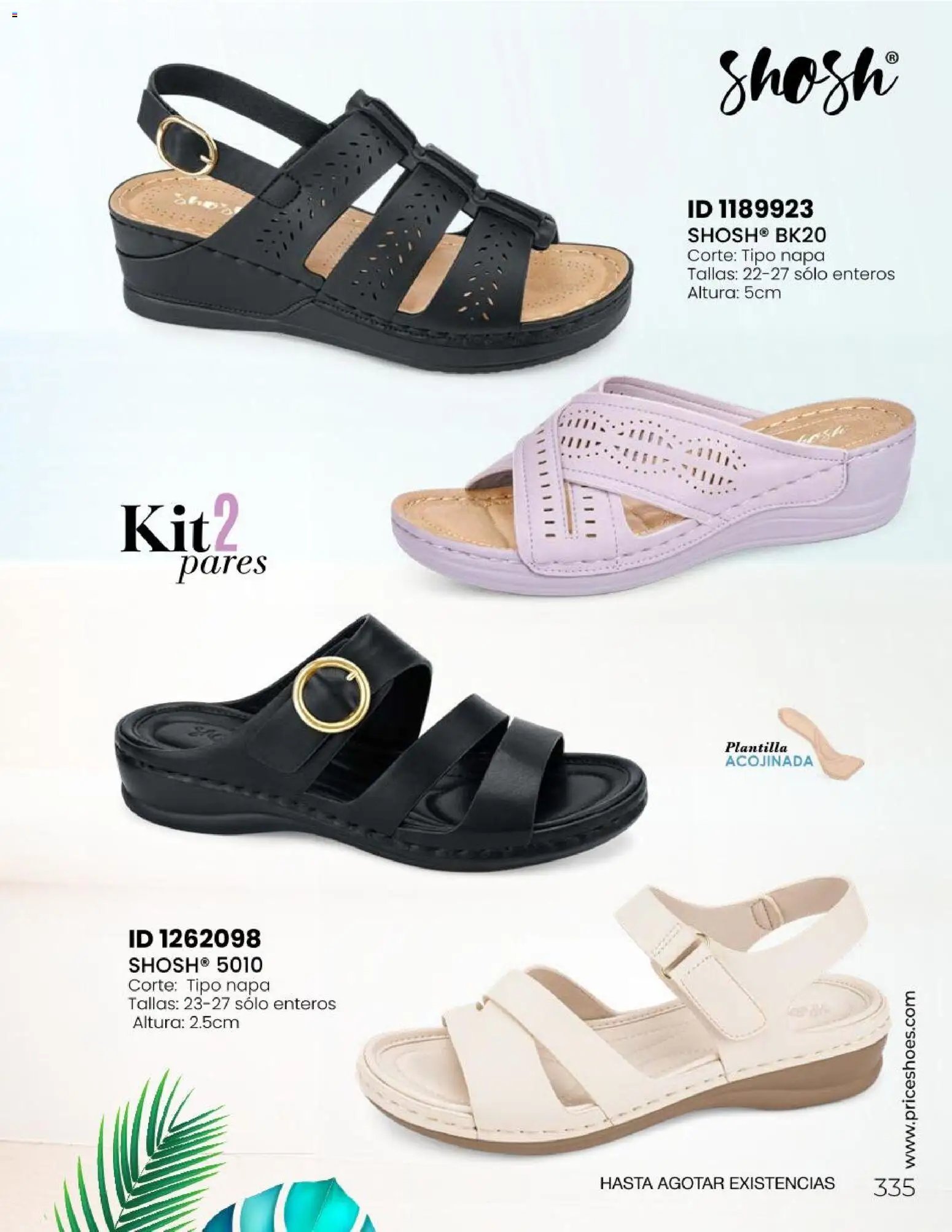 Price Shoes Catálogo Sandalias 