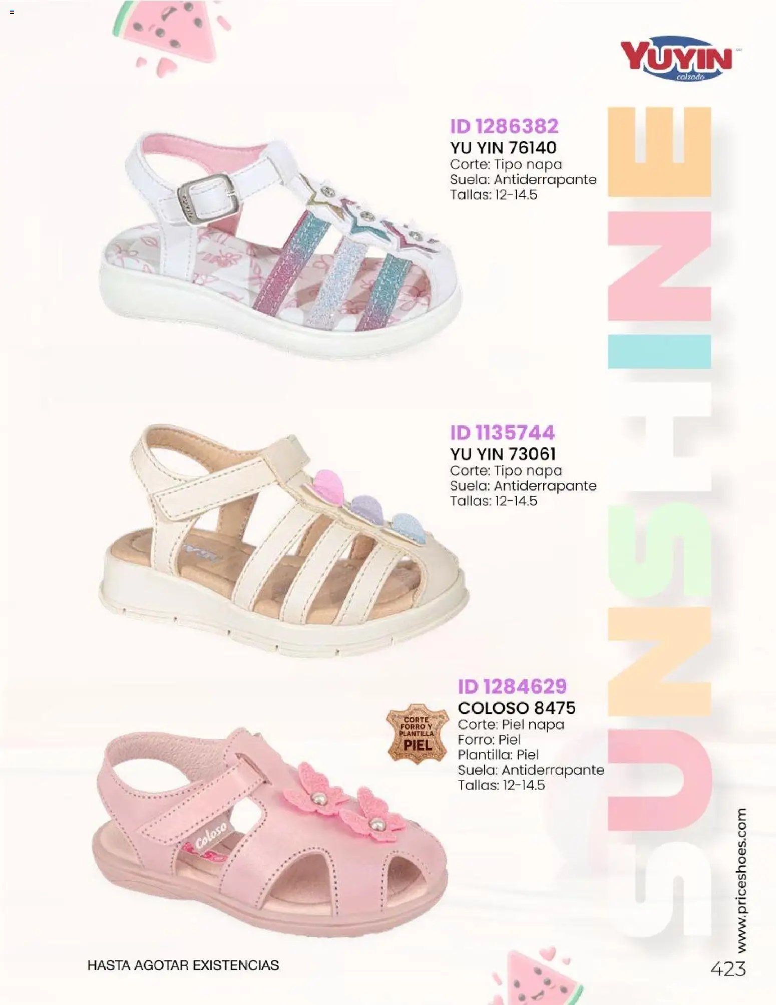 Price Shoes Catálogo Sandalias 
