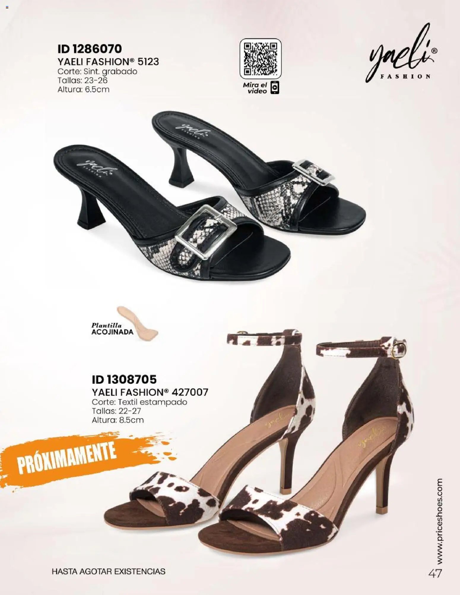 Price Shoes Catálogo Sandalias 
