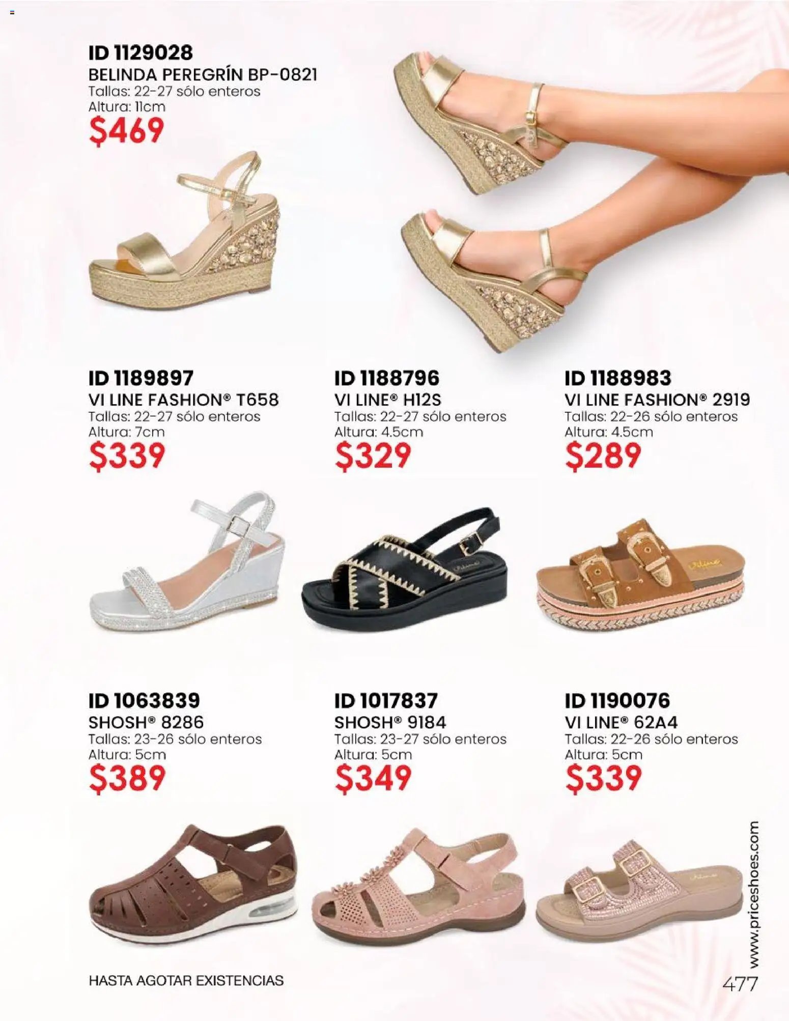 Price Shoes Catálogo Sandalias 