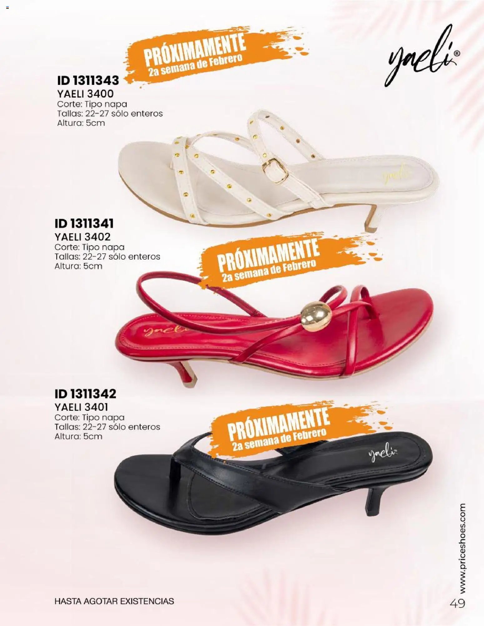 Price Shoes Catálogo Sandalias 