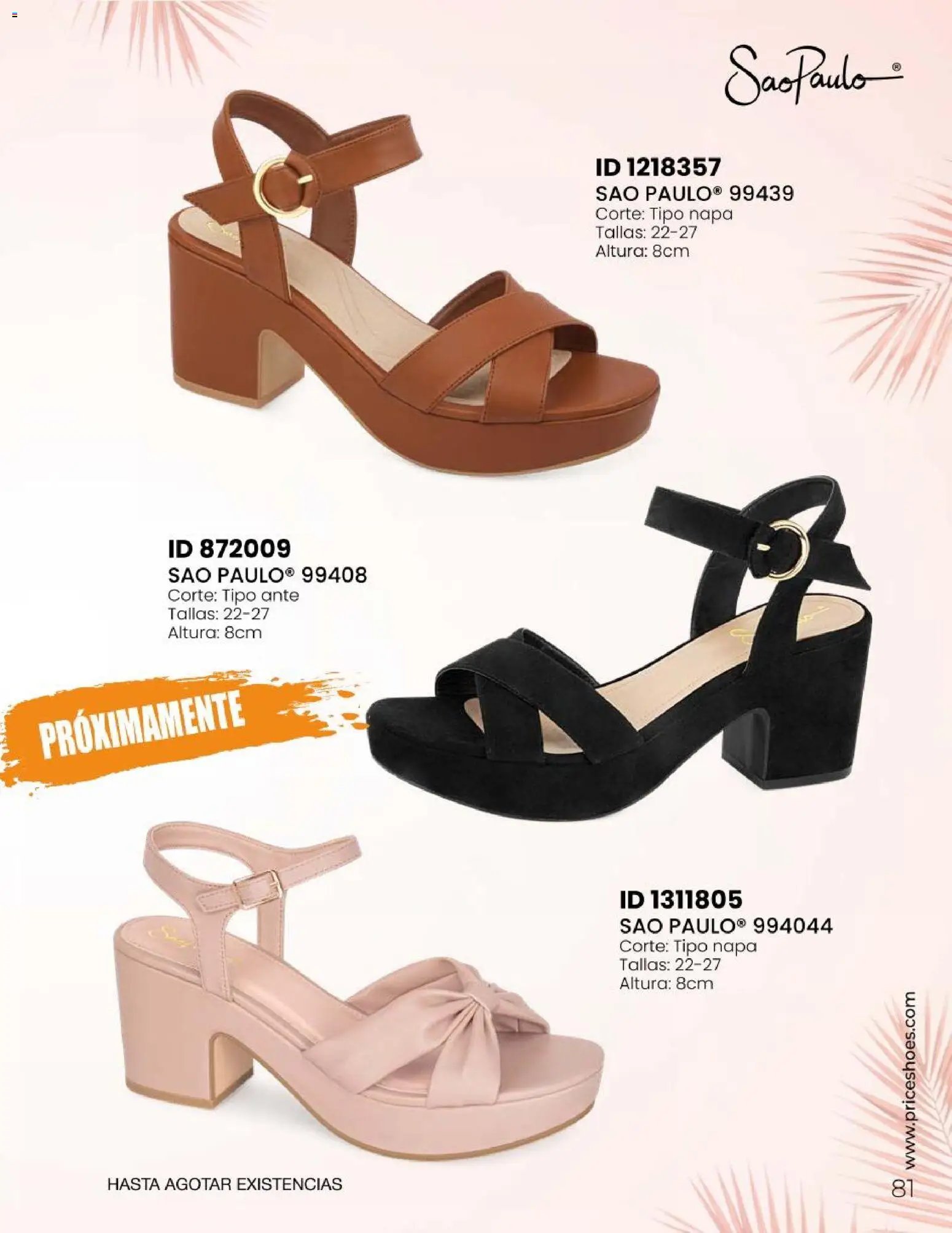 Price Shoes Catálogo Sandalias 