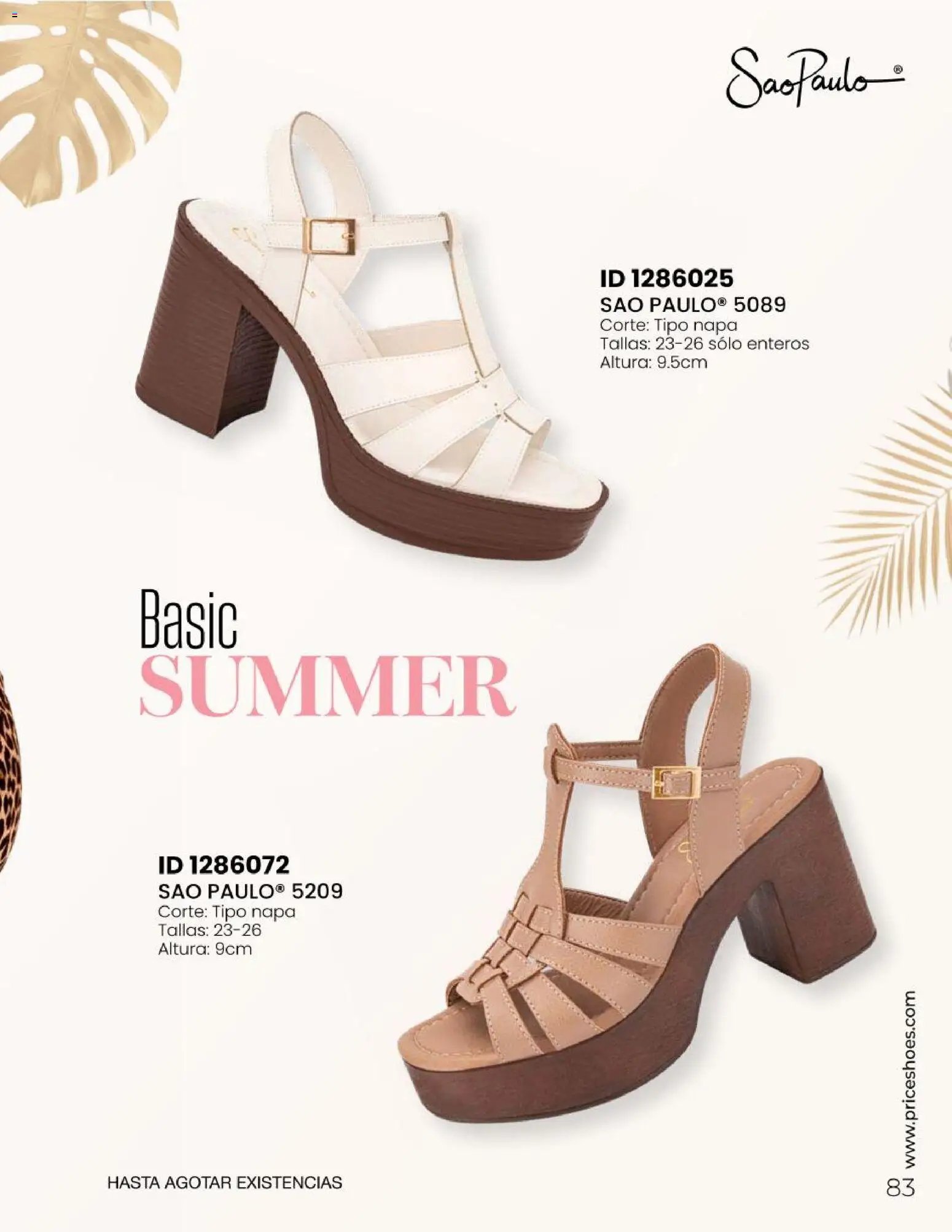 Price Shoes Catálogo Sandalias 