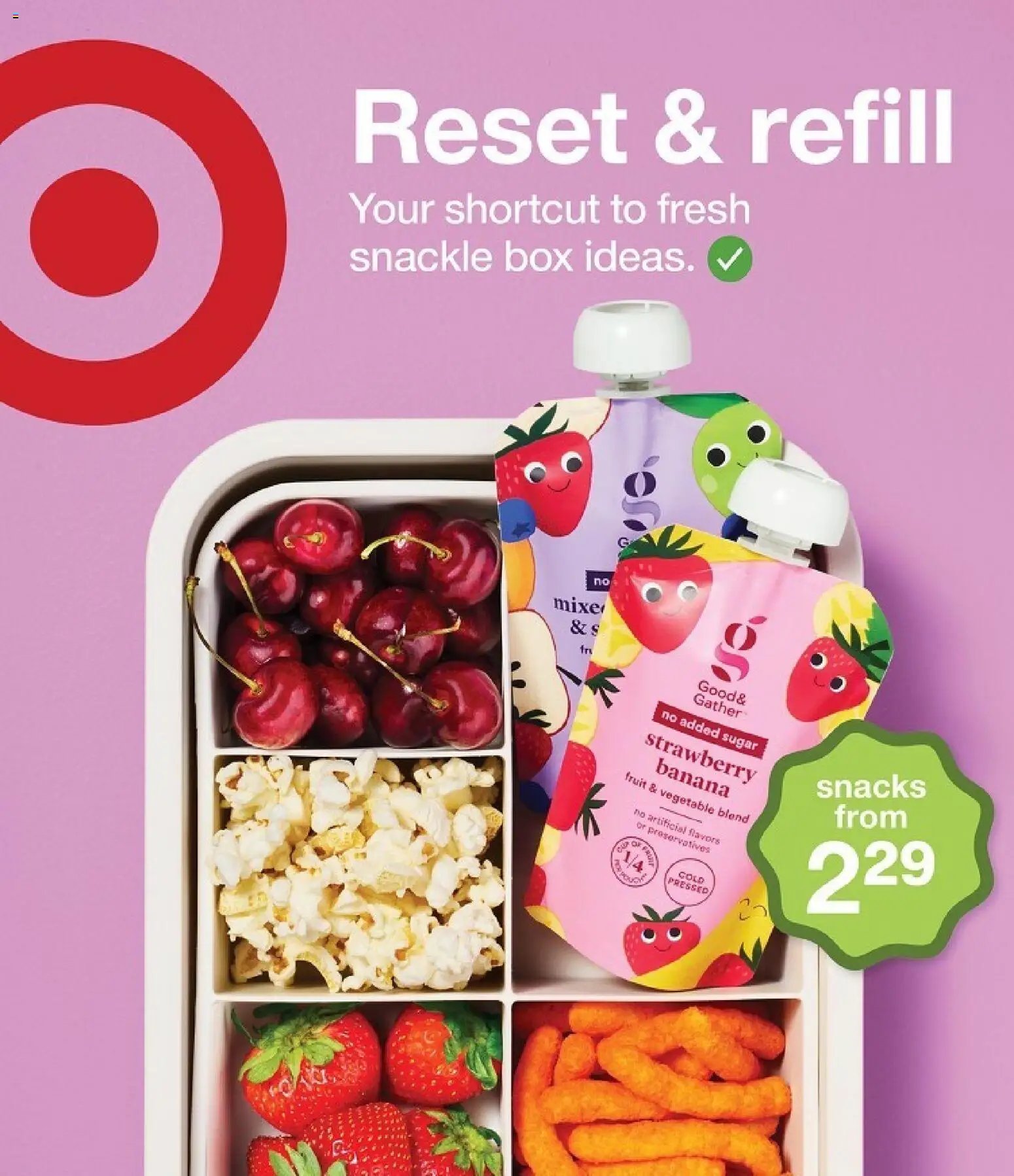 Target folleto