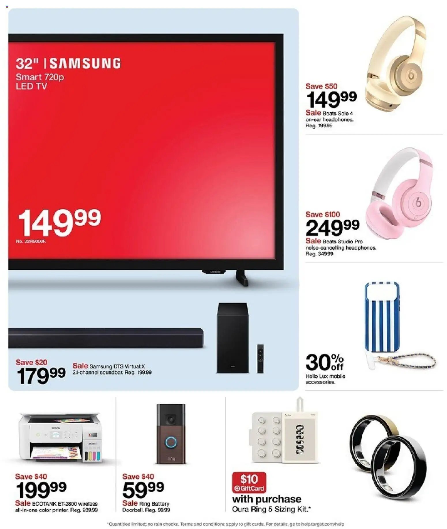 Target folleto