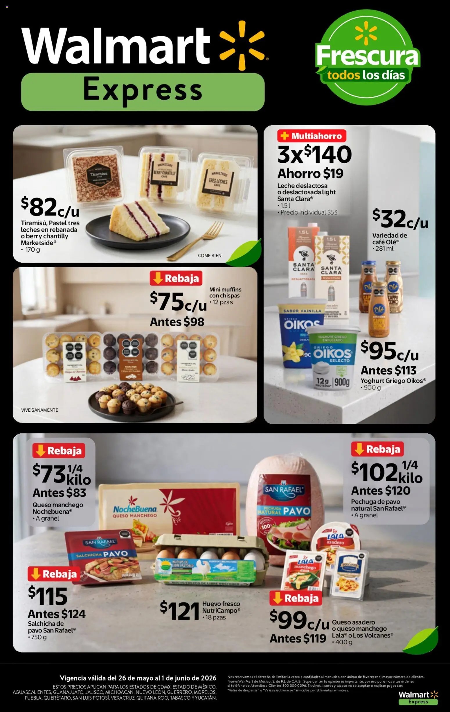 Walmart Express folleto Calidad a precios bajos