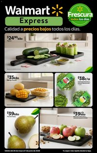 Walmart Express folleto Calidad a precios bajos