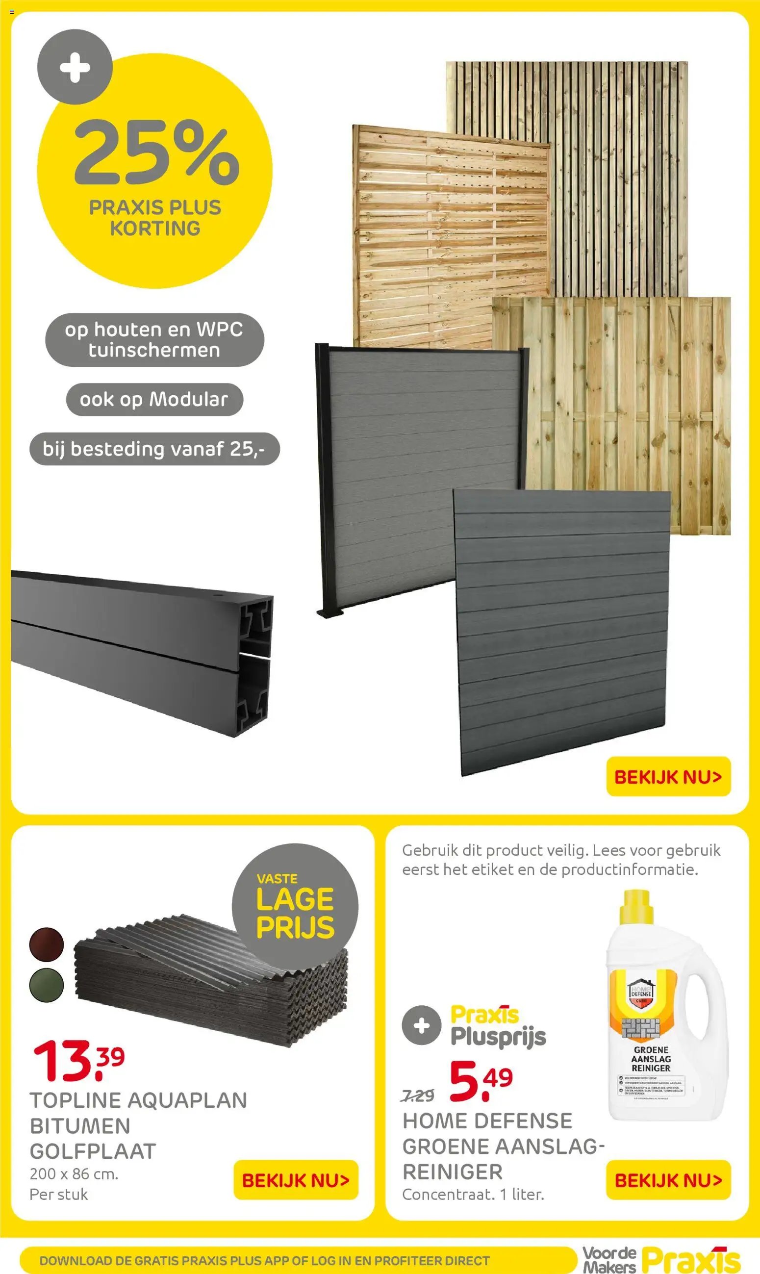 Praxis folder - Weekend actie