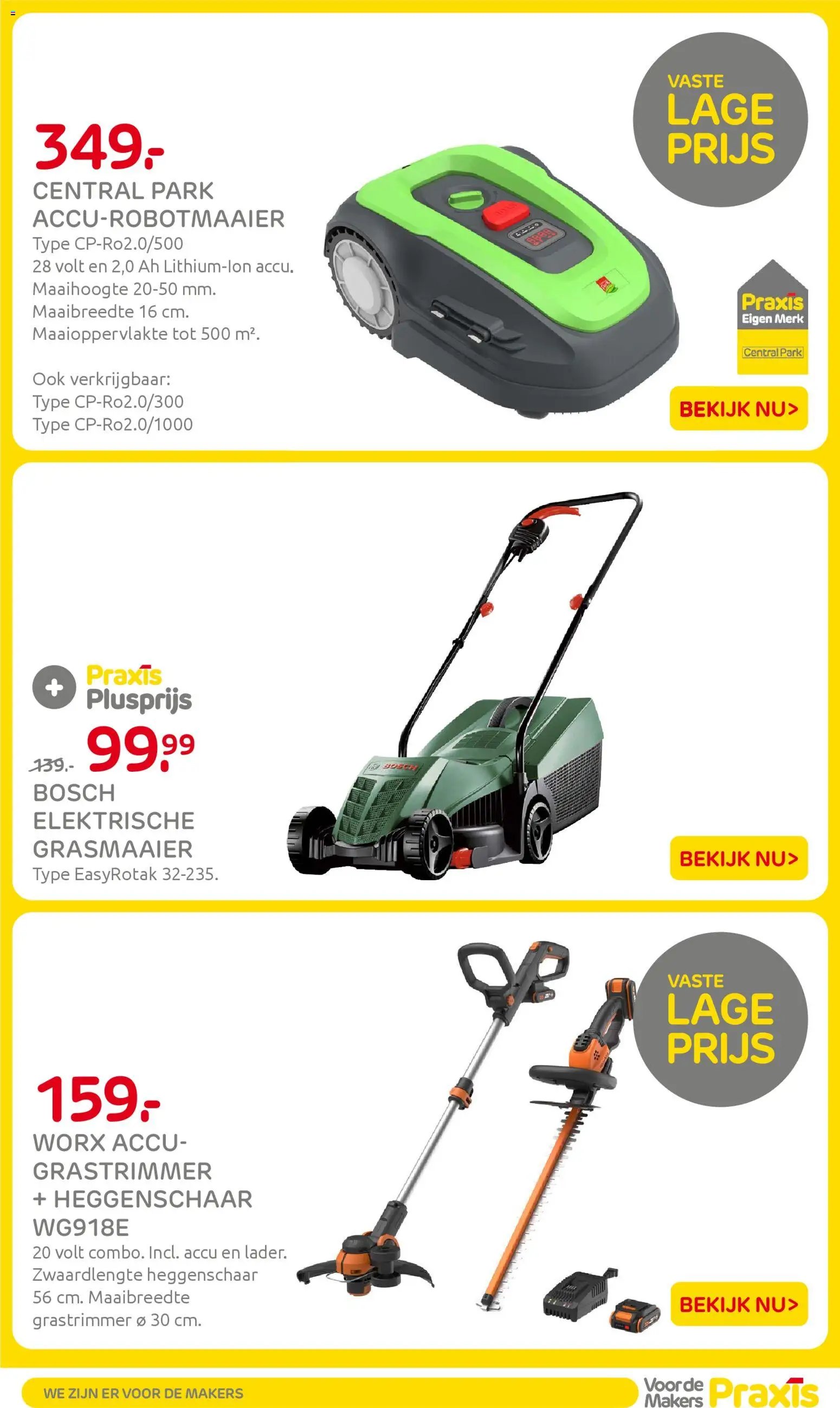 Praxis folder - Weekend actie