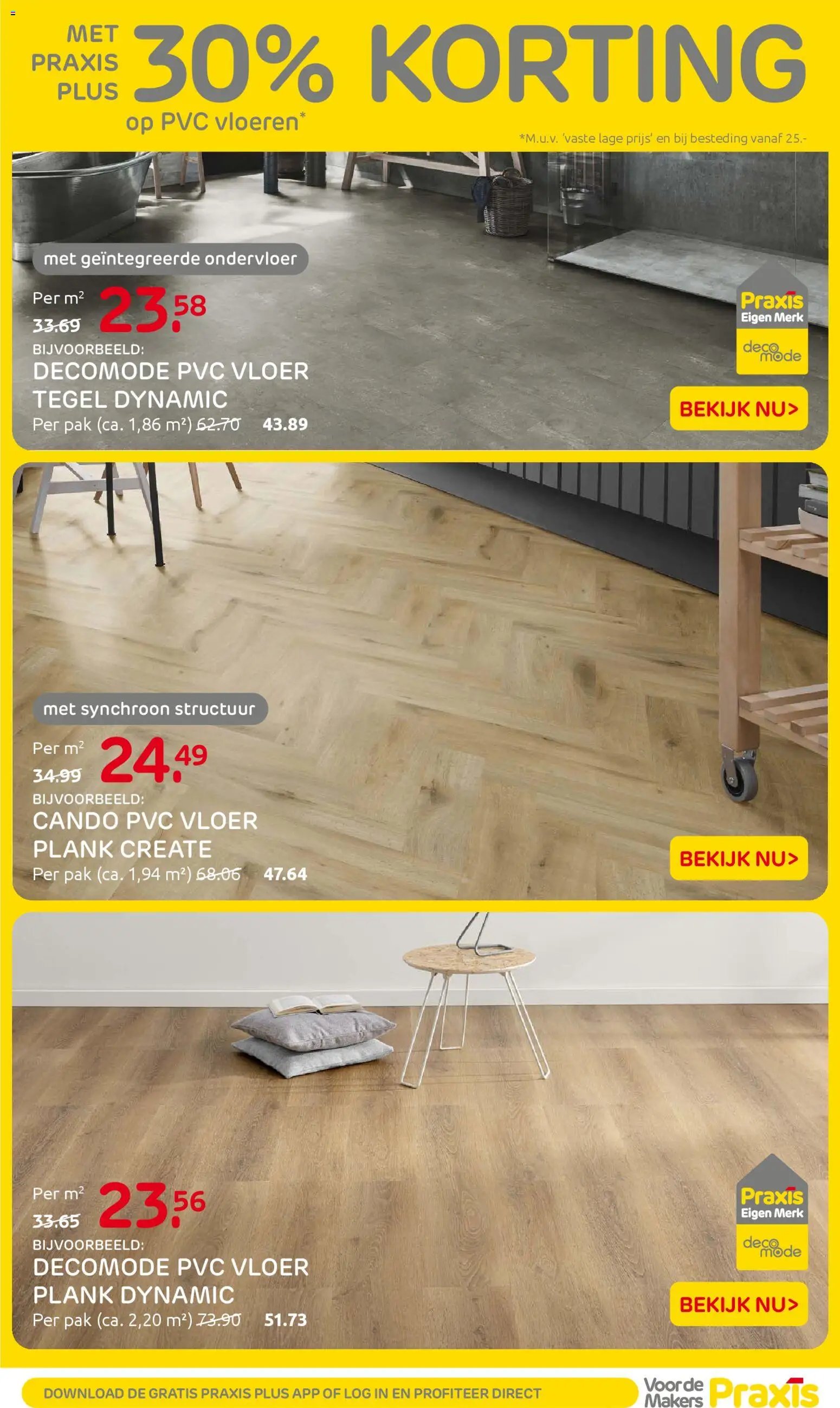 Praxis folder - Weekend actie