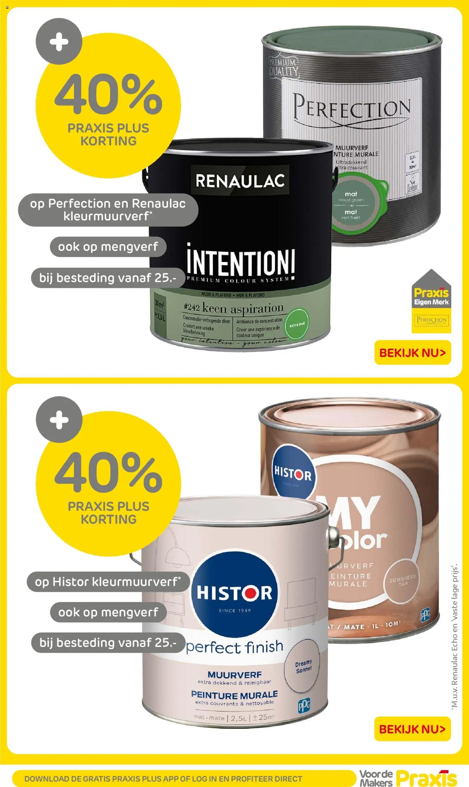 Praxis folder - Weekend actie