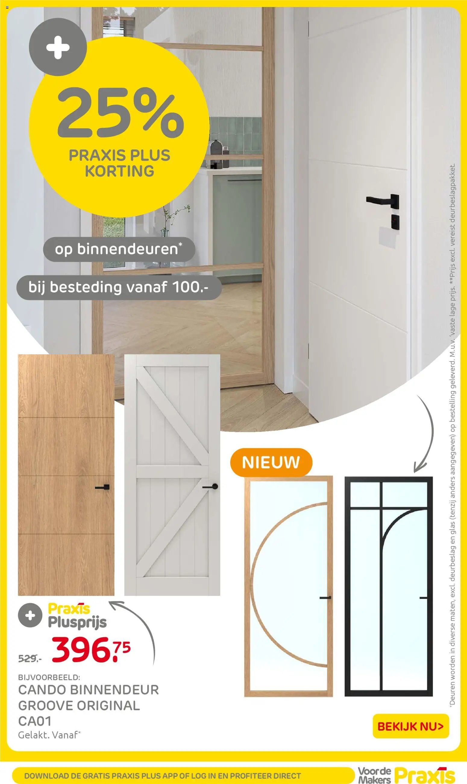 Praxis folder - Weekend actie