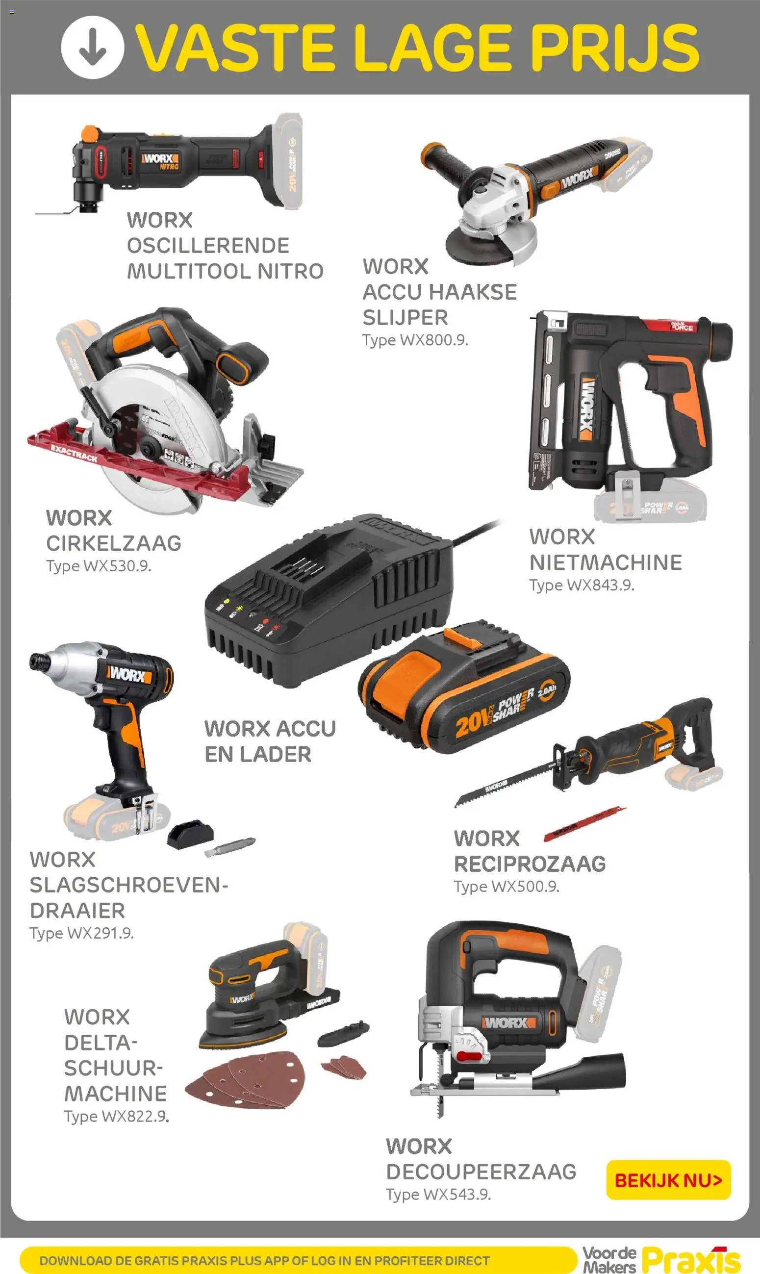 Praxis folder - Weekend actie