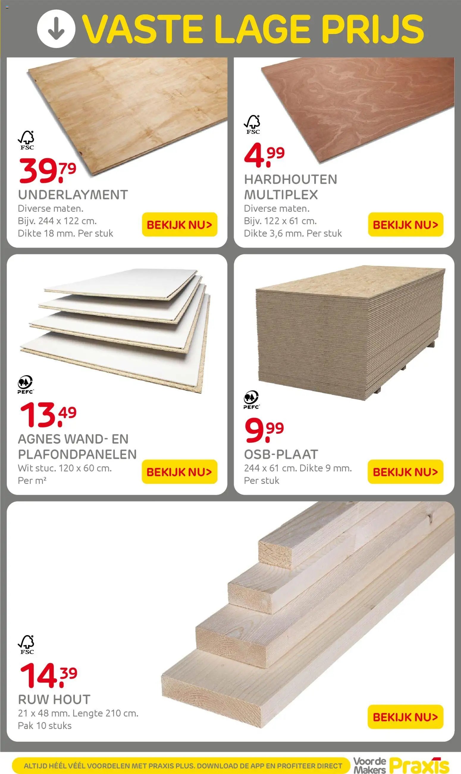 Praxis folder - Weekend actie