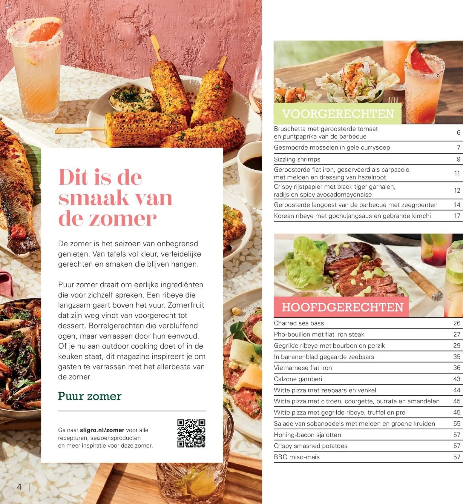 Sligro folder - Seizoen
