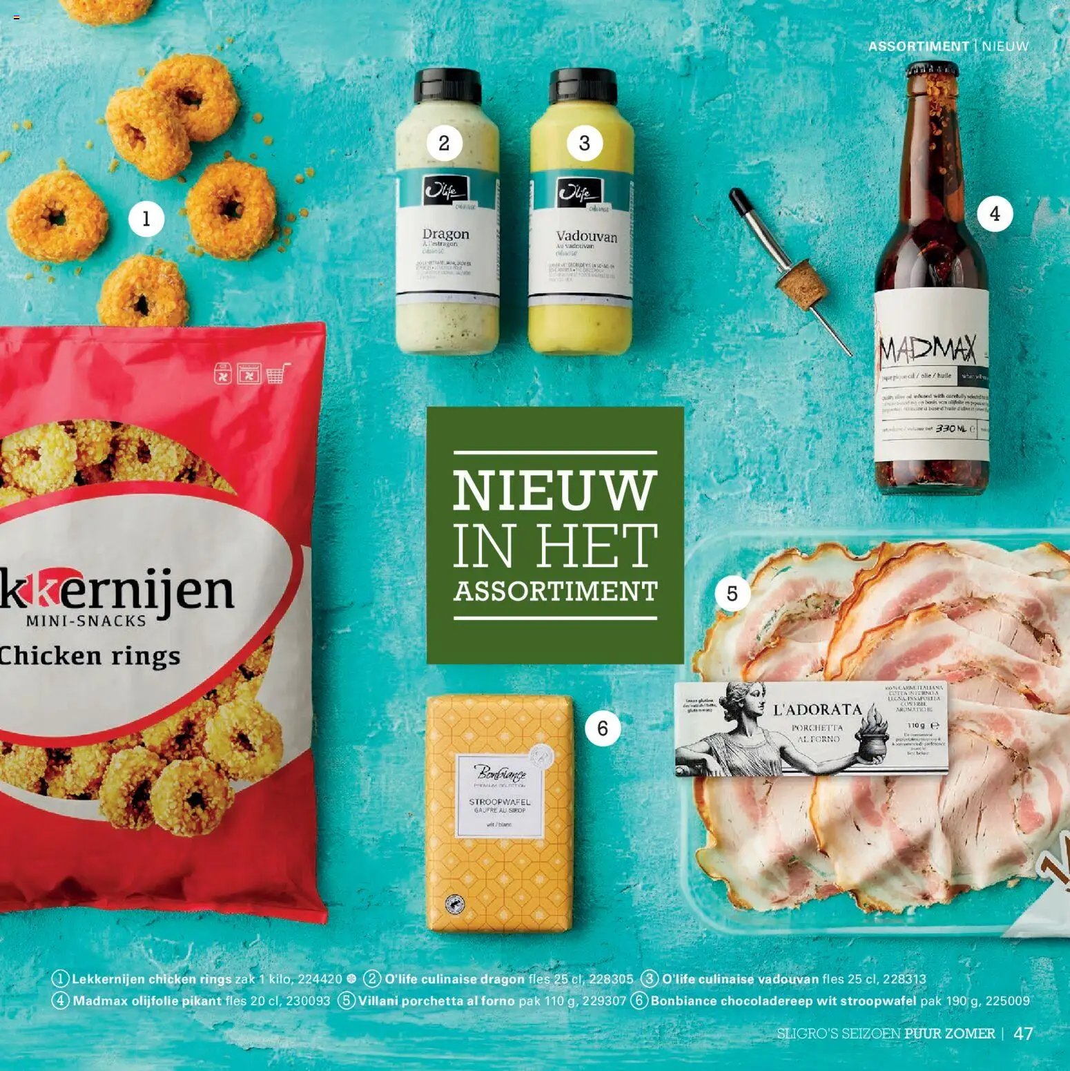 Sligro folder - Seizoen