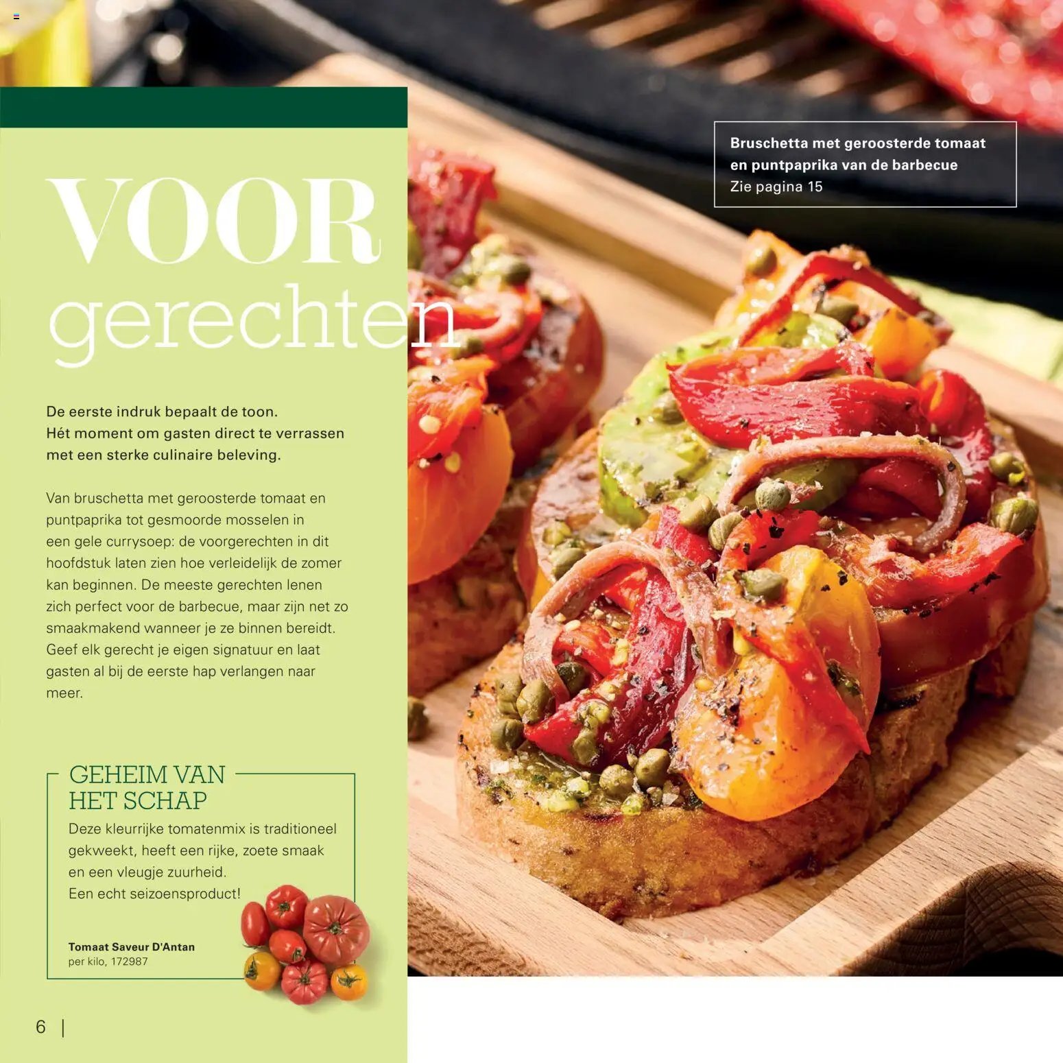 Sligro folder - Seizoen