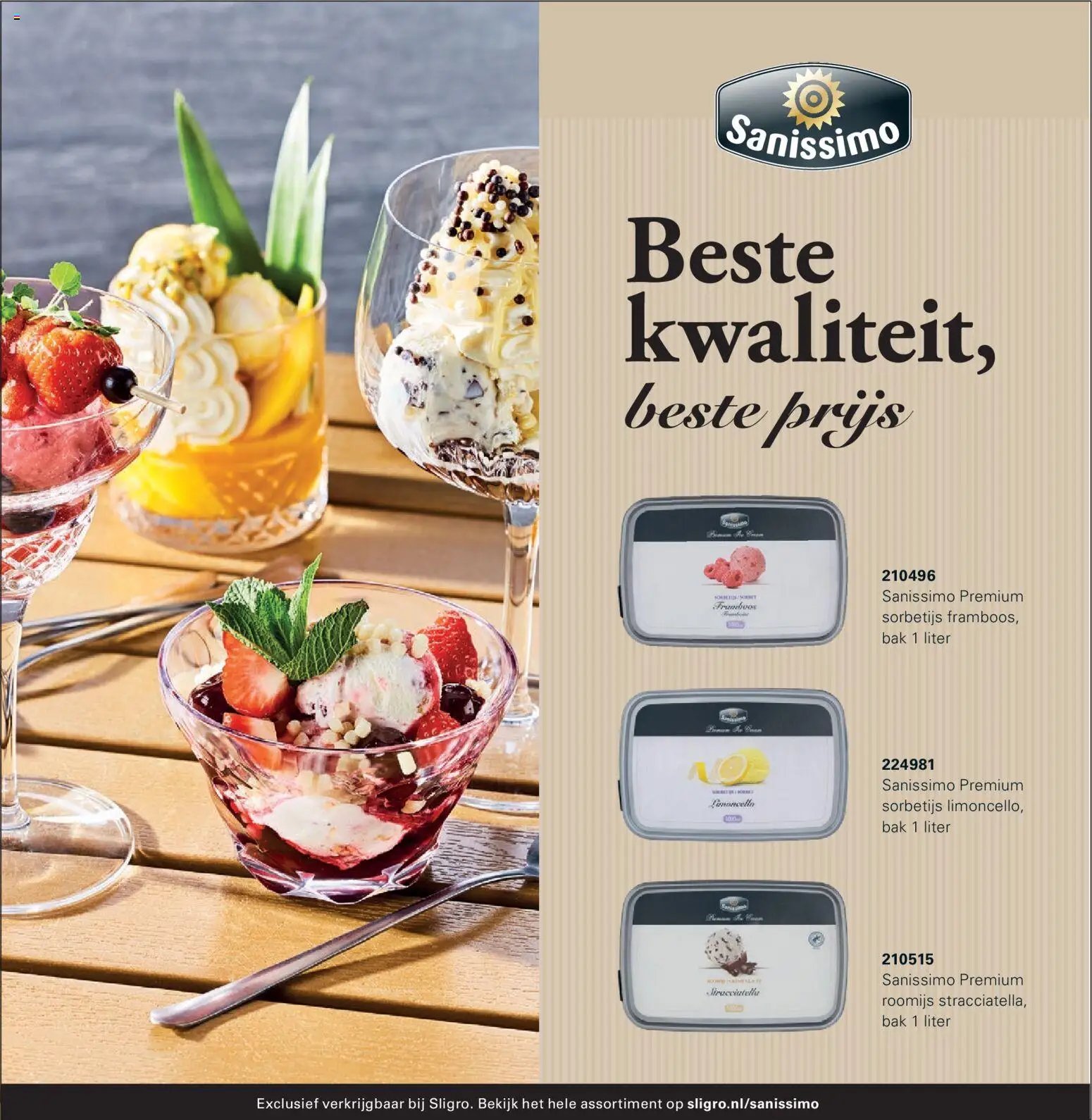 Sligro folder - Seizoen