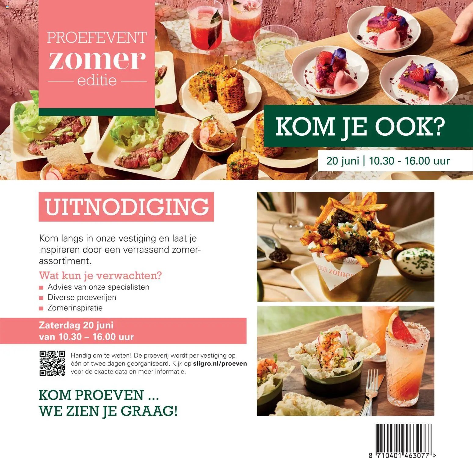 Sligro folder - Seizoen