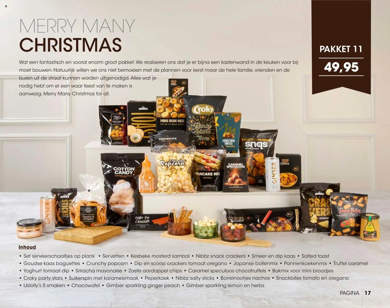 Hanos folder - Kerstbrochure 2026
