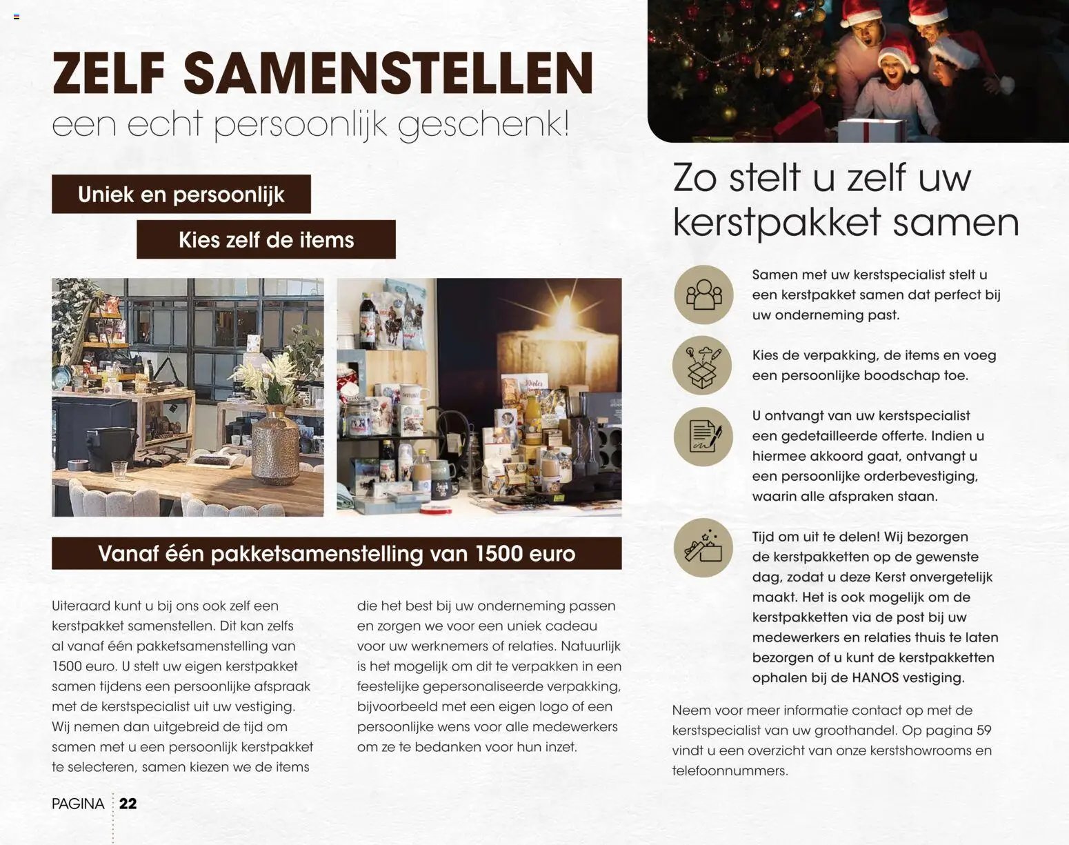 Hanos folder - Kerstbrochure 2026