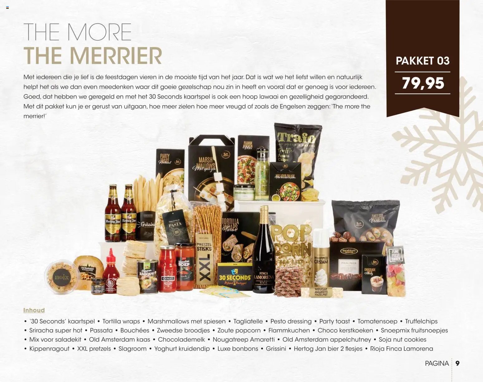 Hanos folder - Kerstbrochure 2026