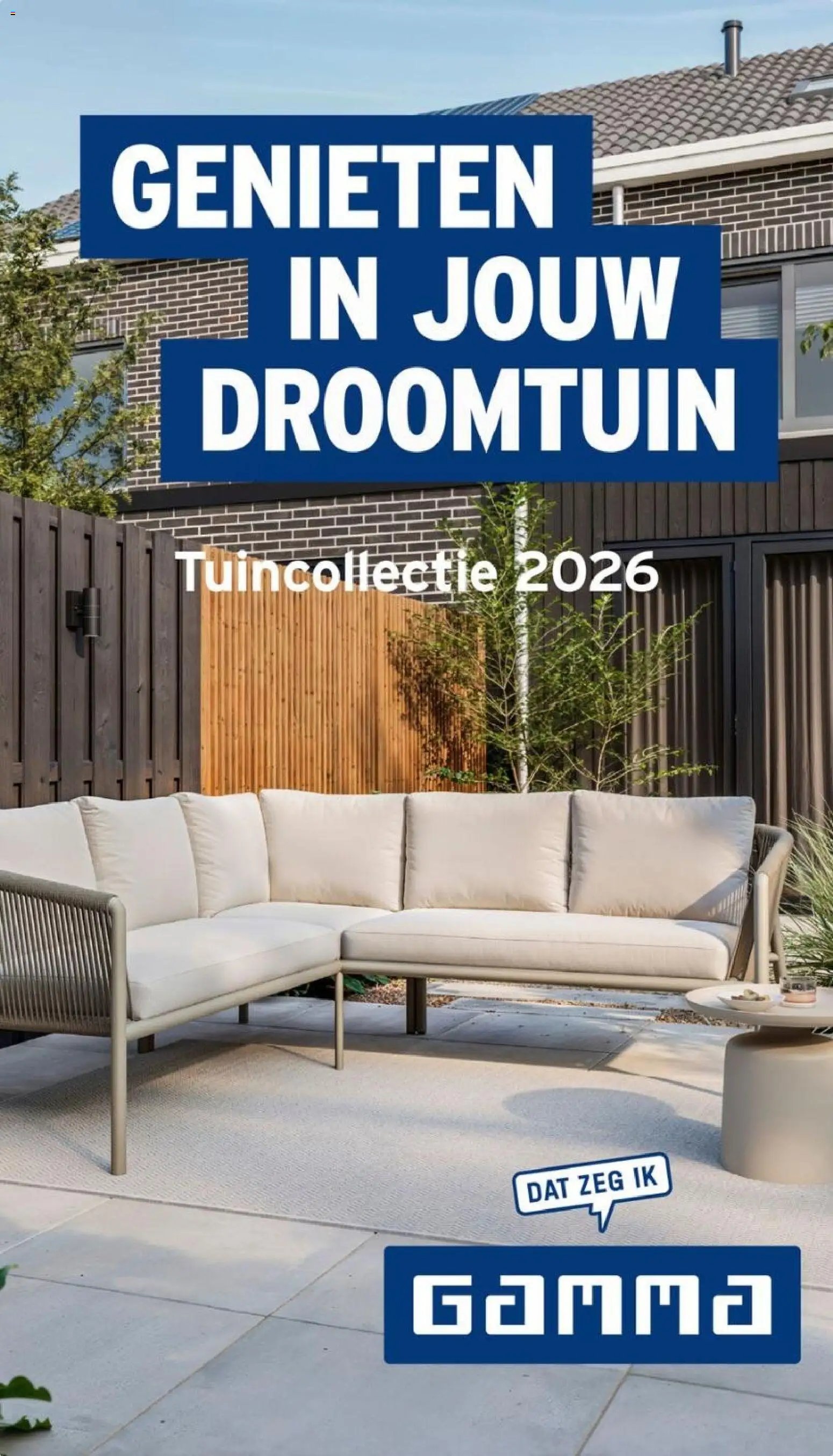 GAMMA folder - Tuinmeubelen special